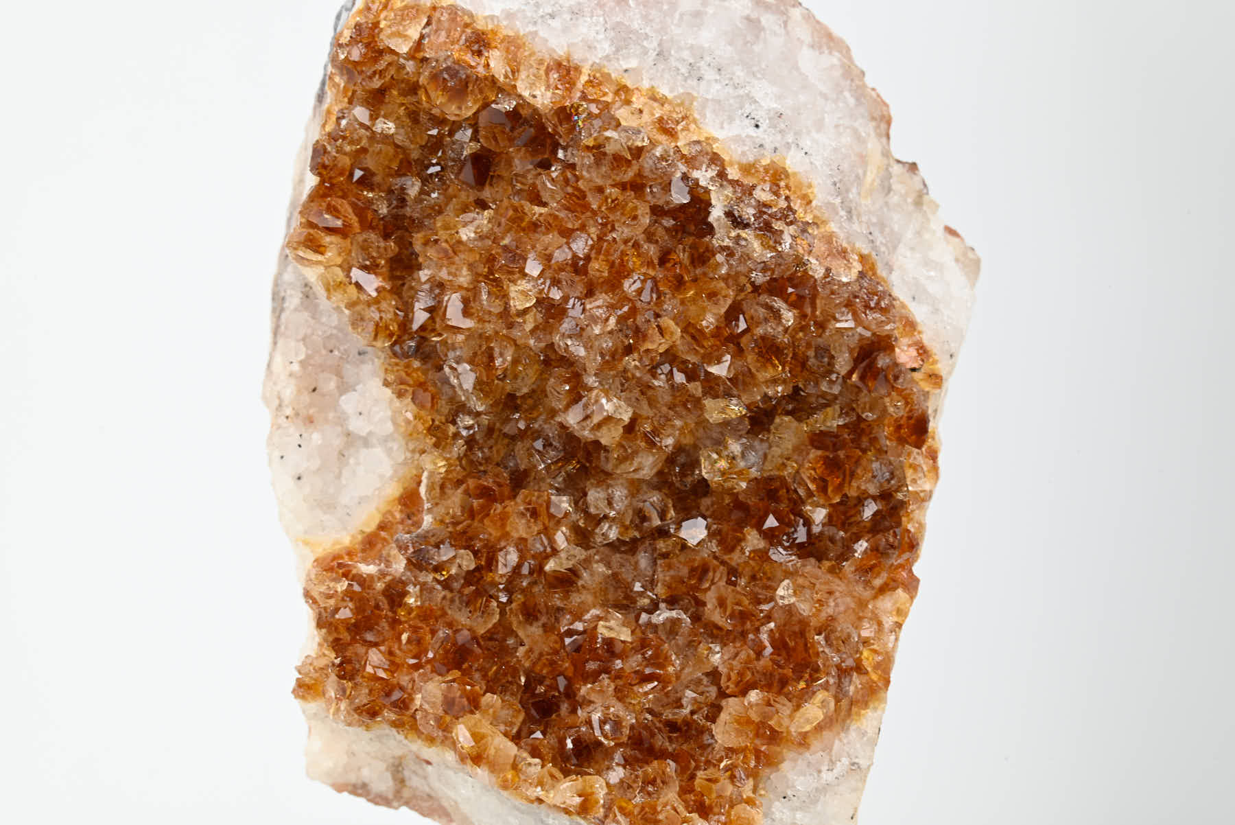 Extra Quality Citrine Cluster on Stand - Small 15cm Tall - #CLUSCI-63035
