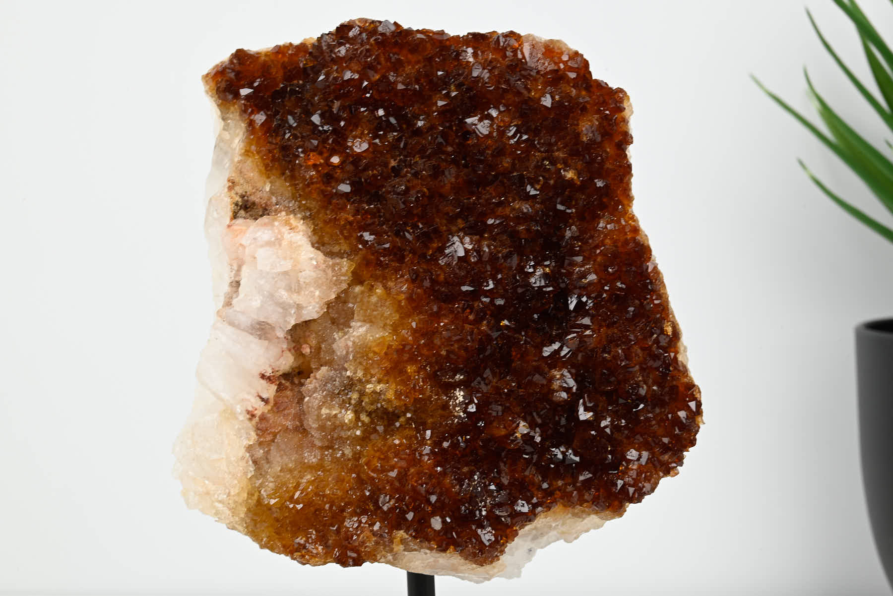 Extra Quality Citrine Cluster on Stand - Medium 18cm Tall - #CLUSCI-63025