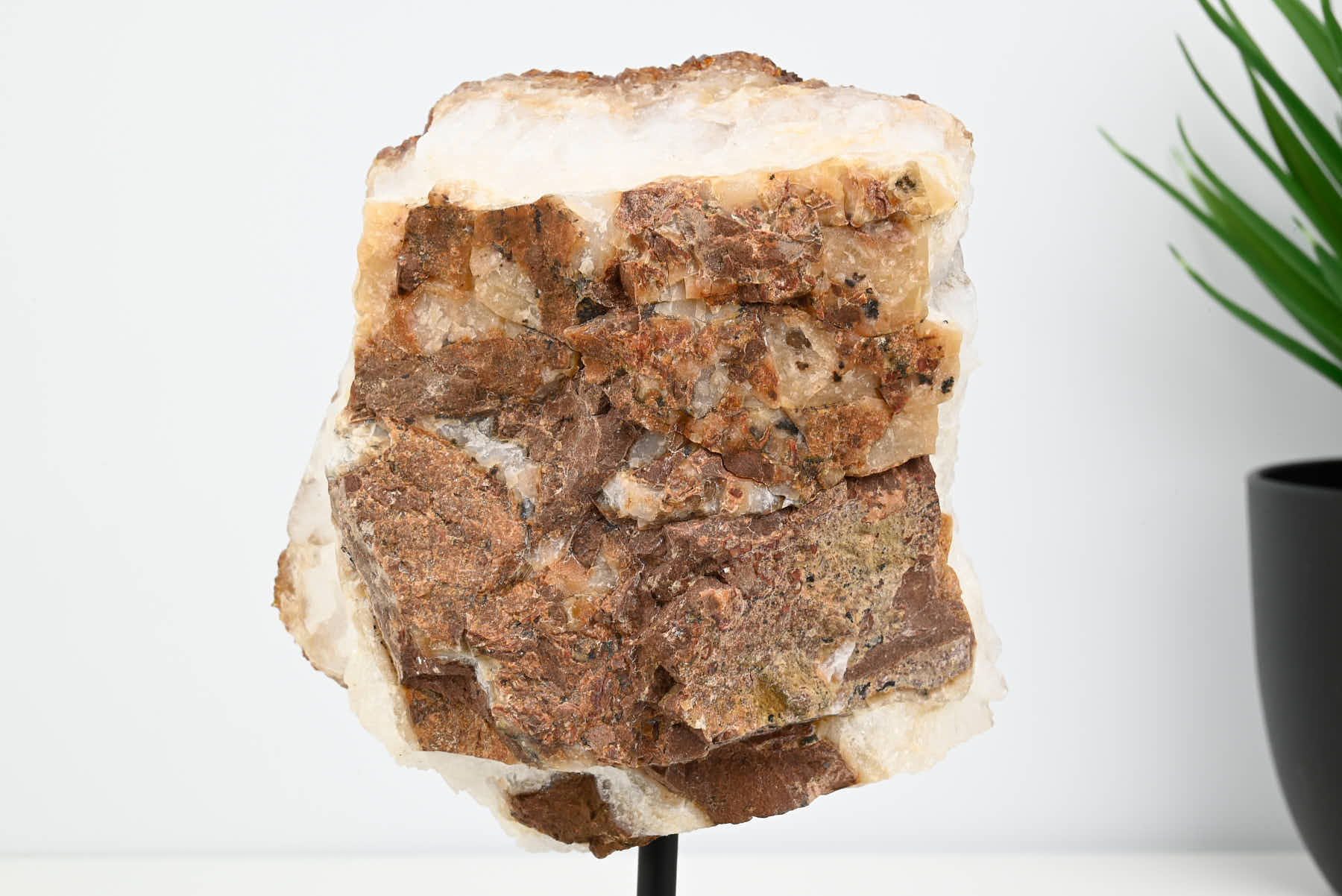 Extra Quality Citrine Cluster on Stand - Medium 18cm Tall - #CLUSCI-63025