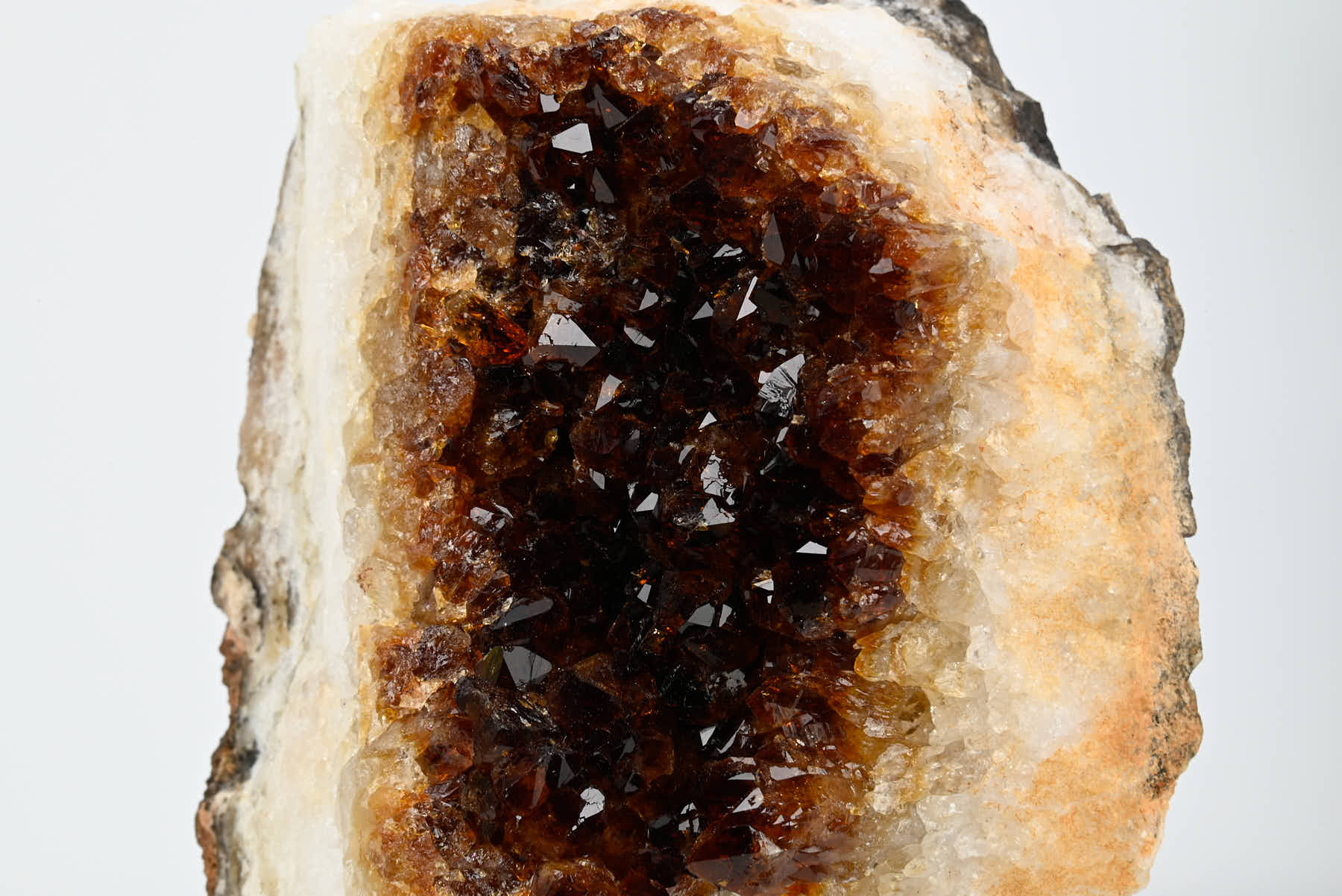 Extra Quality Citrine Cluster on Stand - Small 14cm Tall - #CLUSCI-63012