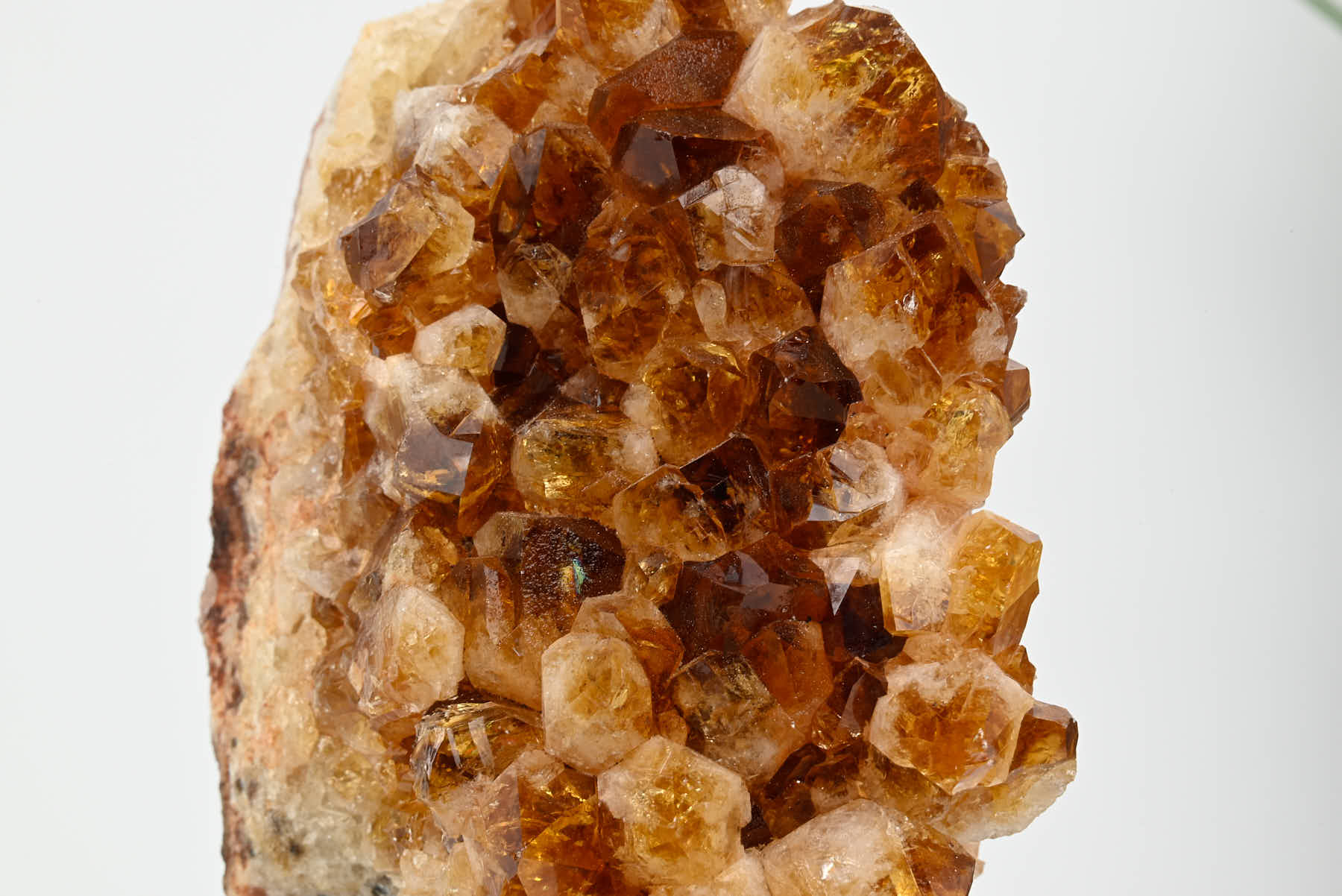 Extra Quality Citrine Cluster on Stand - Small 17cm Tall - #CLUSCI-63013