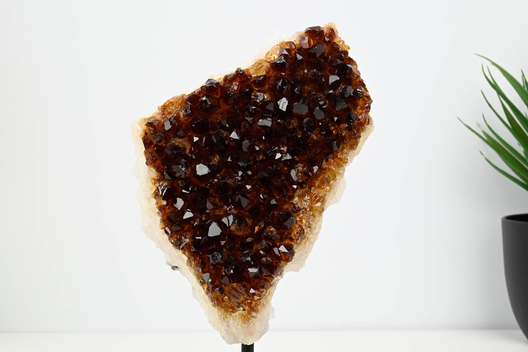 Extra Quality Citrine Cluster on Stand - Medium 21cm Tall - #CLUSCI-63029