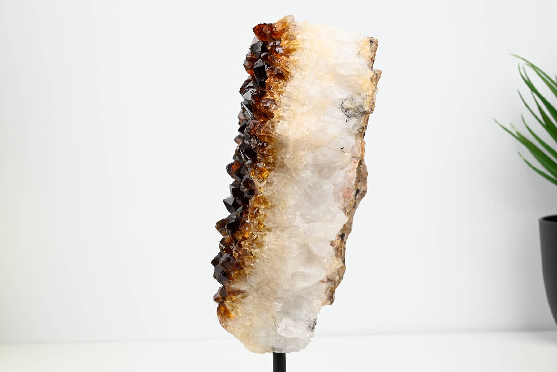 Extra Quality Citrine Cluster on Stand - Medium 21cm Tall - #CLUSCI-63029