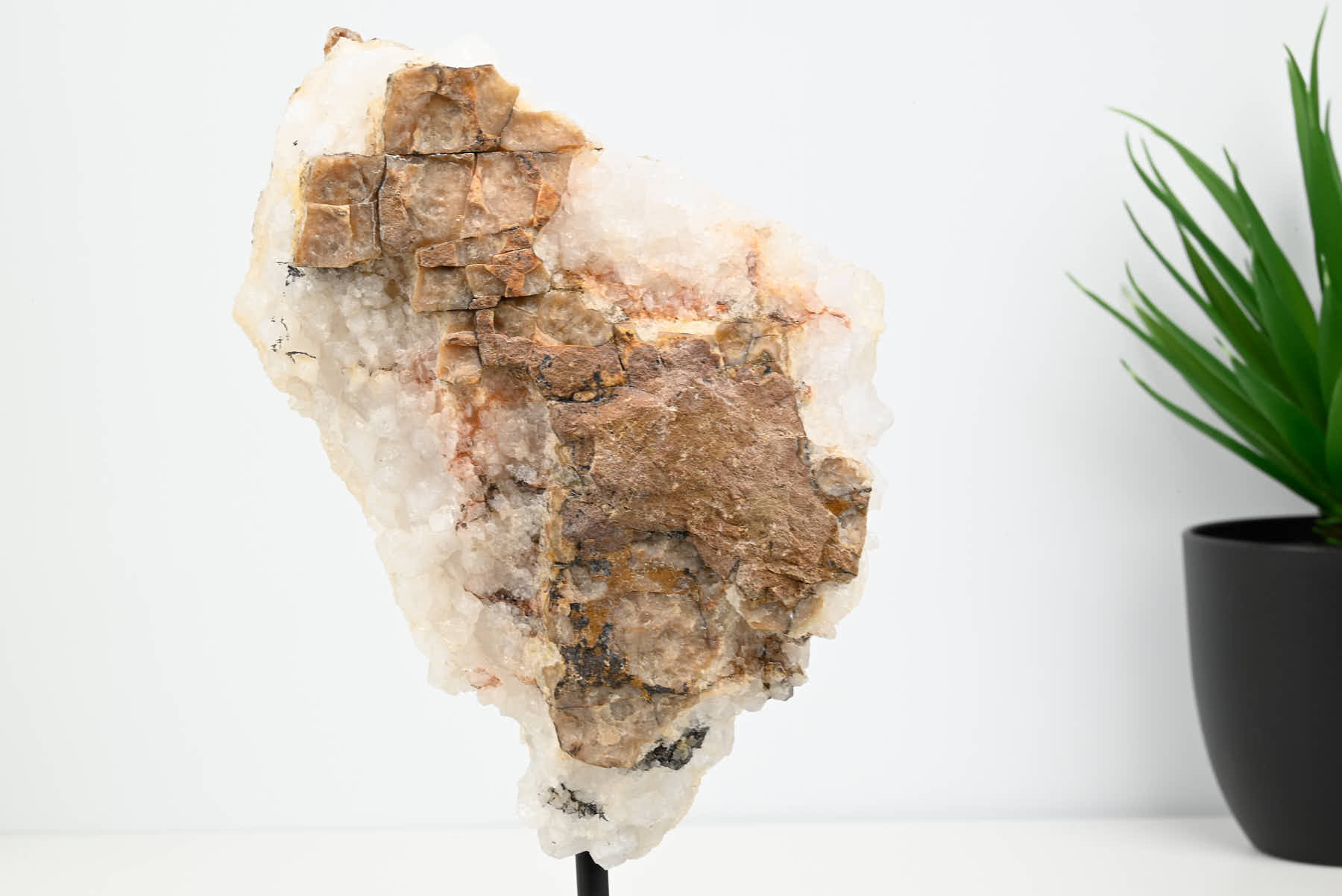 Extra Quality Citrine Cluster on Stand - Medium 21cm Tall - #CLUSCI-63029