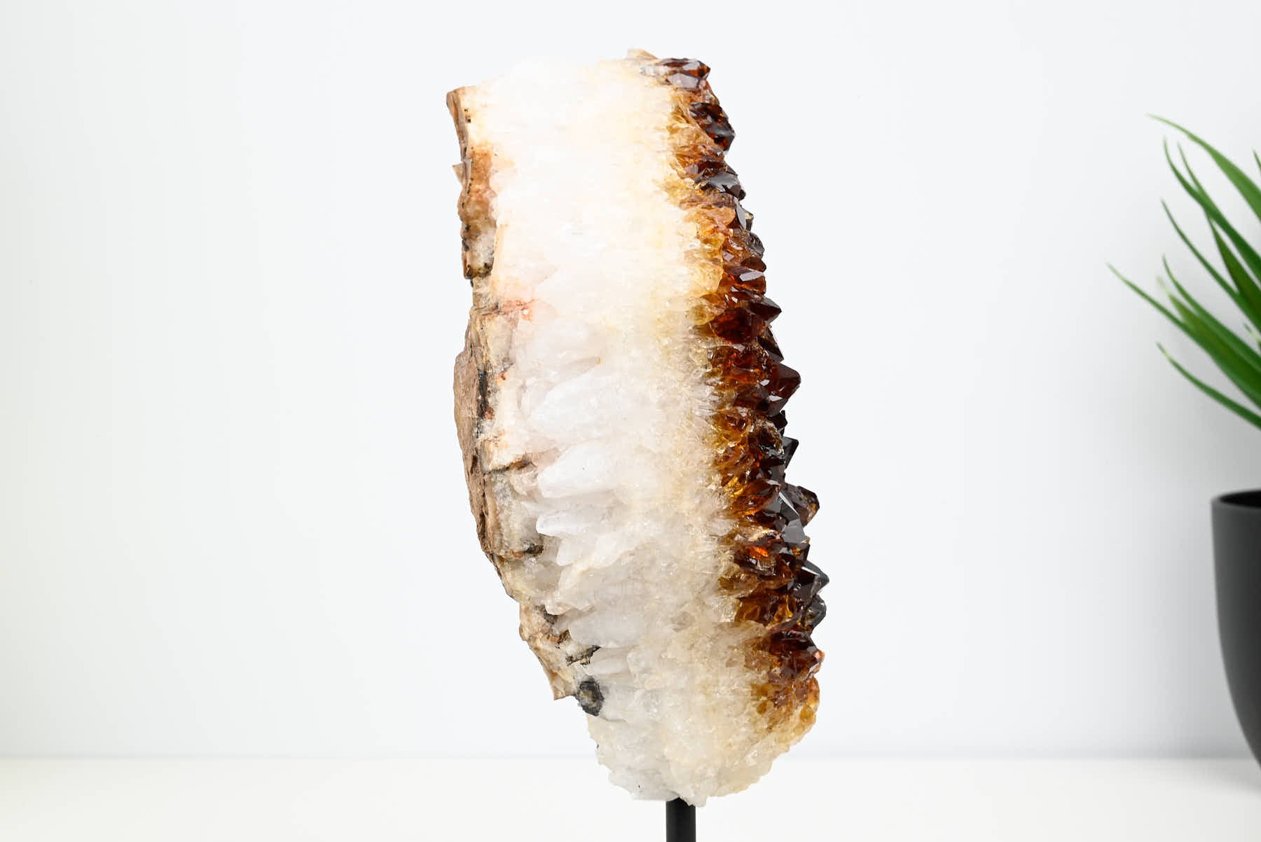 Extra Quality Citrine Cluster on Stand - Medium 21cm Tall - #CLUSCI-63029