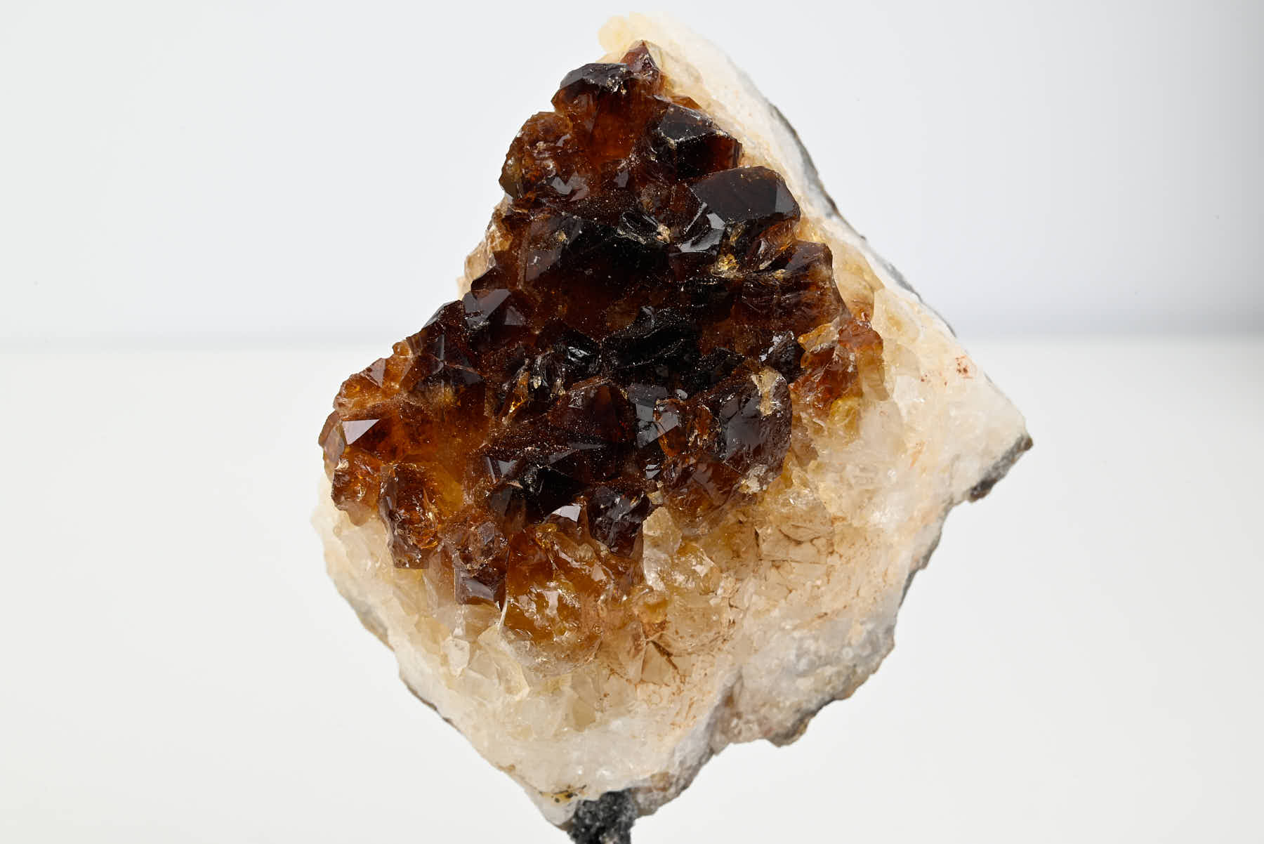 Extra Quality Citrine Cluster on Stand - Small 15cm Tall - #CLUSCI-63021