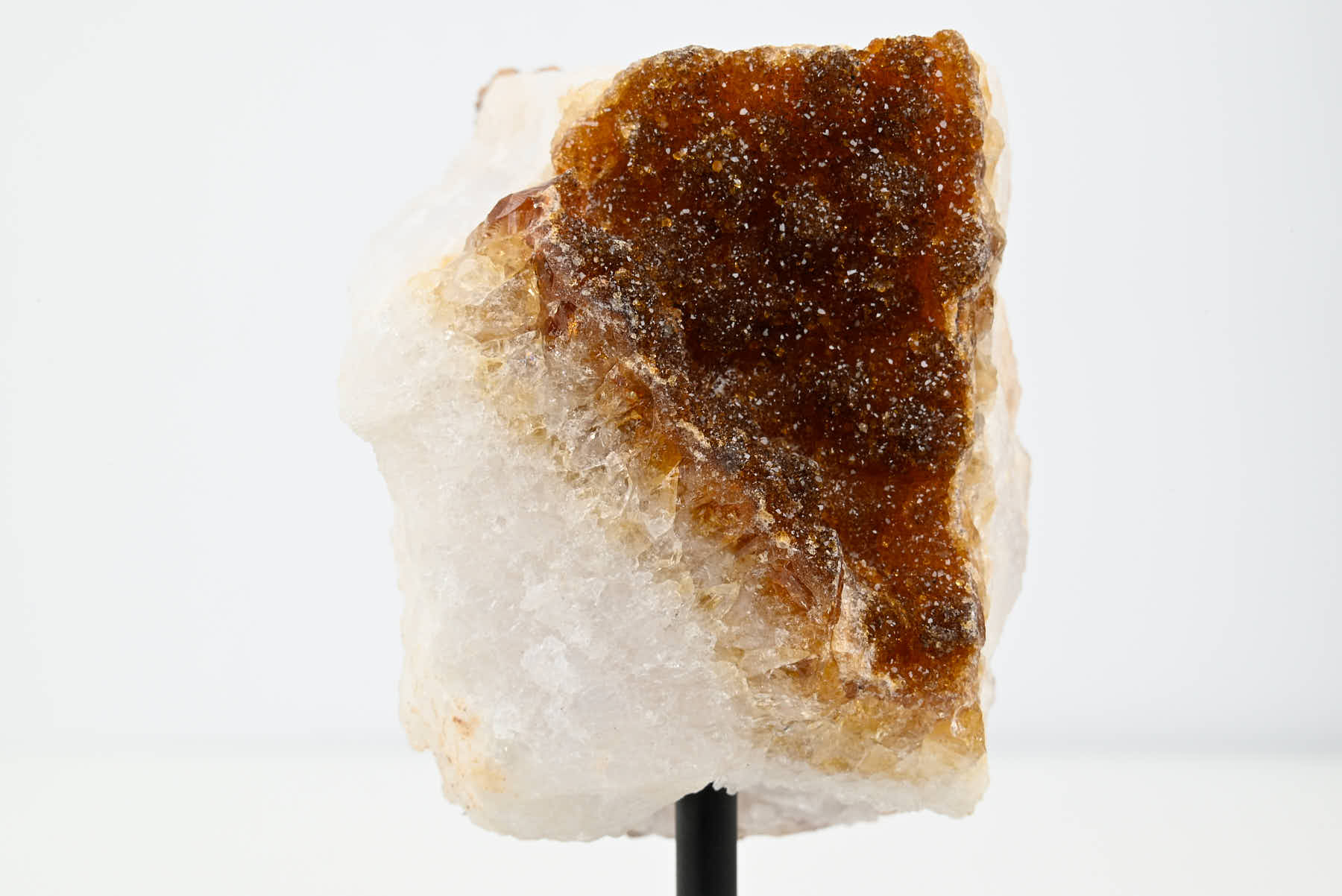 Extra Quality Citrine Cluster on Stand - Small 12cm Tall - #CLUSCI-63015