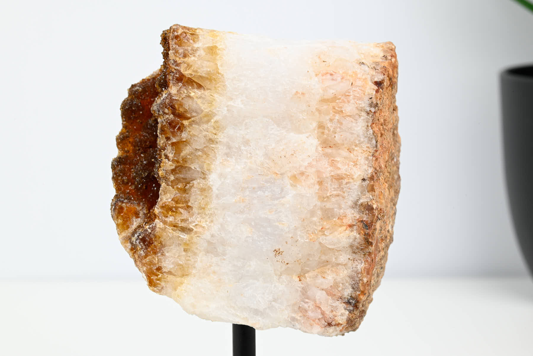 Extra Quality Citrine Cluster on Stand - Small 12cm Tall - #CLUSCI-63015