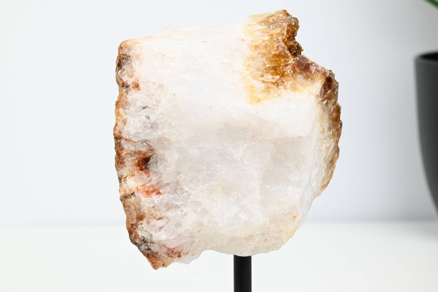 Extra Quality Citrine Cluster on Stand - Small 12cm Tall - #CLUSCI-63015
