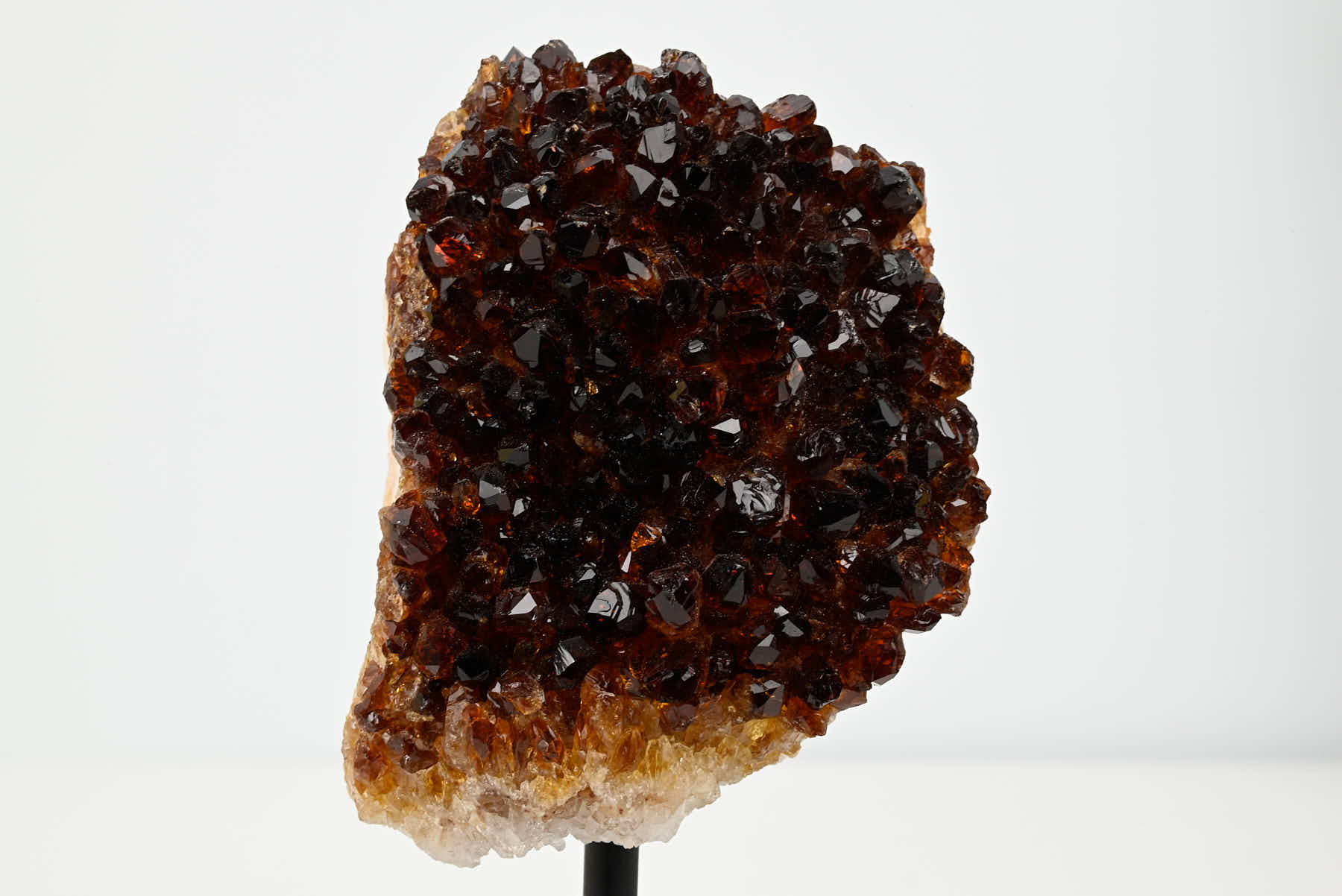 Extra Quality Citrine Cluster on Stand - Small 14cm Tall - #CLUSCI-63024