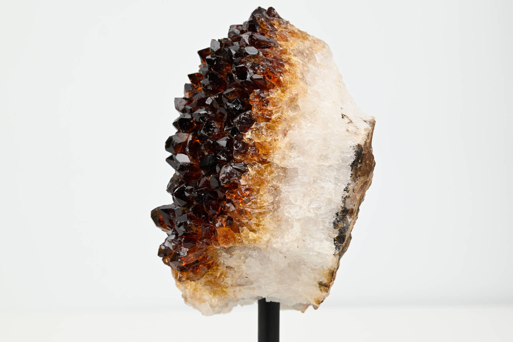 Extra Quality Citrine Cluster on Stand - Small 14cm Tall - #CLUSCI-63024