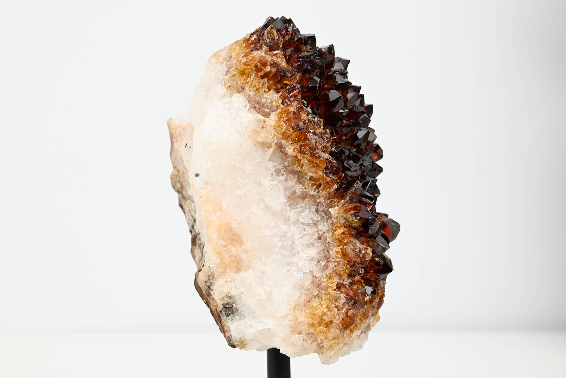 Extra Quality Citrine Cluster on Stand - Small 14cm Tall - #CLUSCI-63024