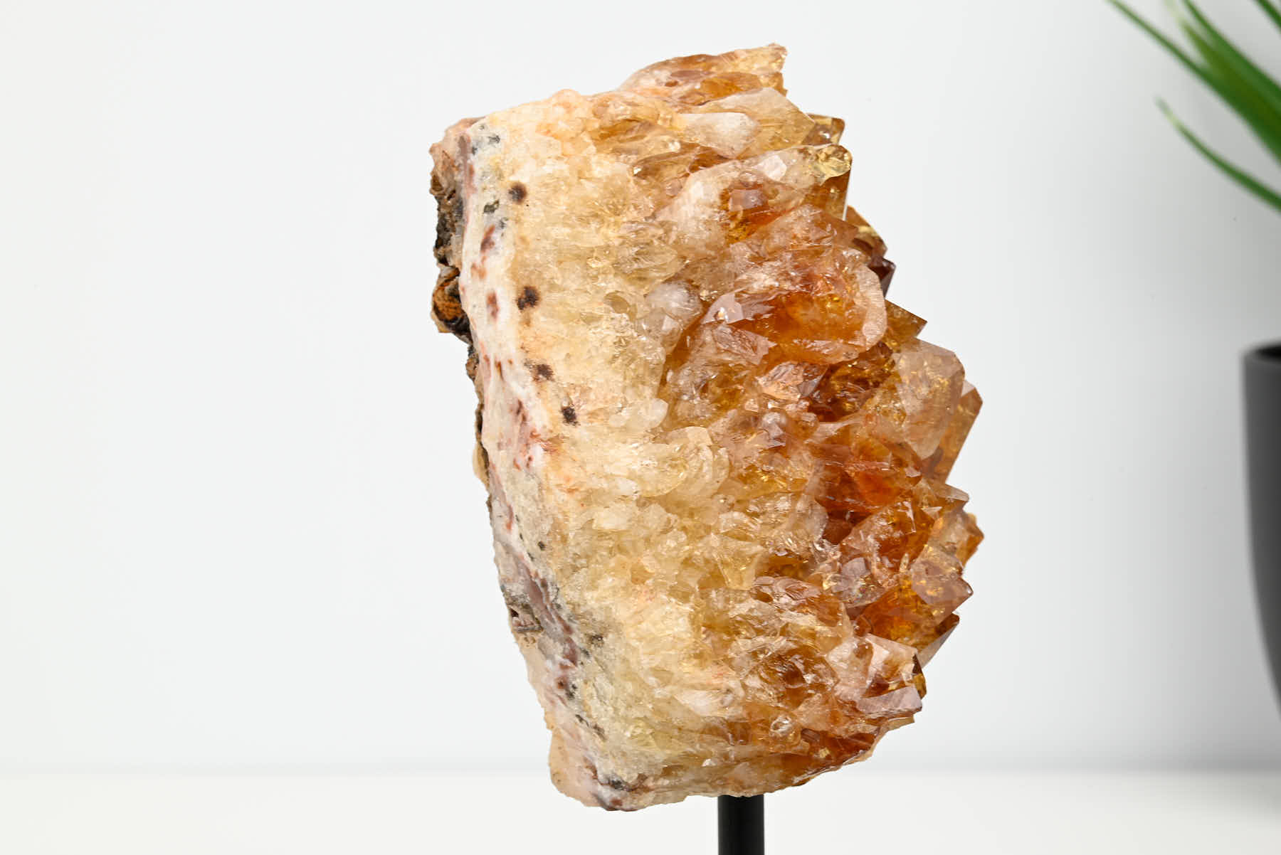 Extra Quality Citrine Cluster on Stand - Small 15cm Tall - #CLUSCI-63027