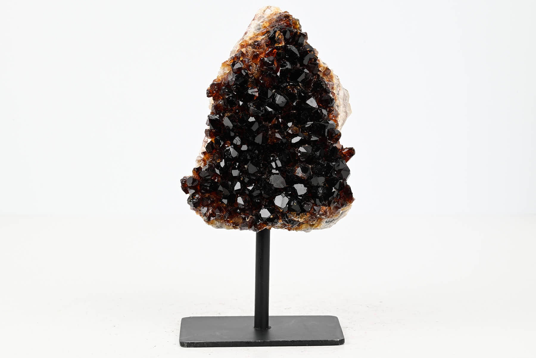 Extra Quality Citrine Cluster on Stand - Small 14cm Tall - #CLUSCI-63033