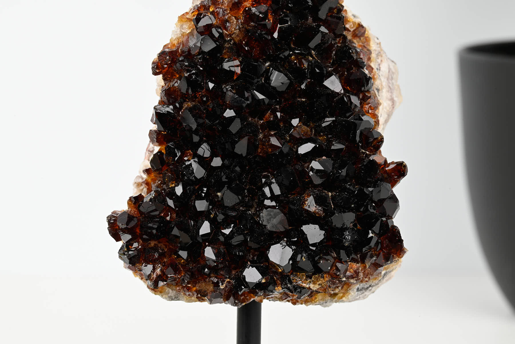 Extra Quality Citrine Cluster on Stand - Small 14cm Tall - #CLUSCI-63033