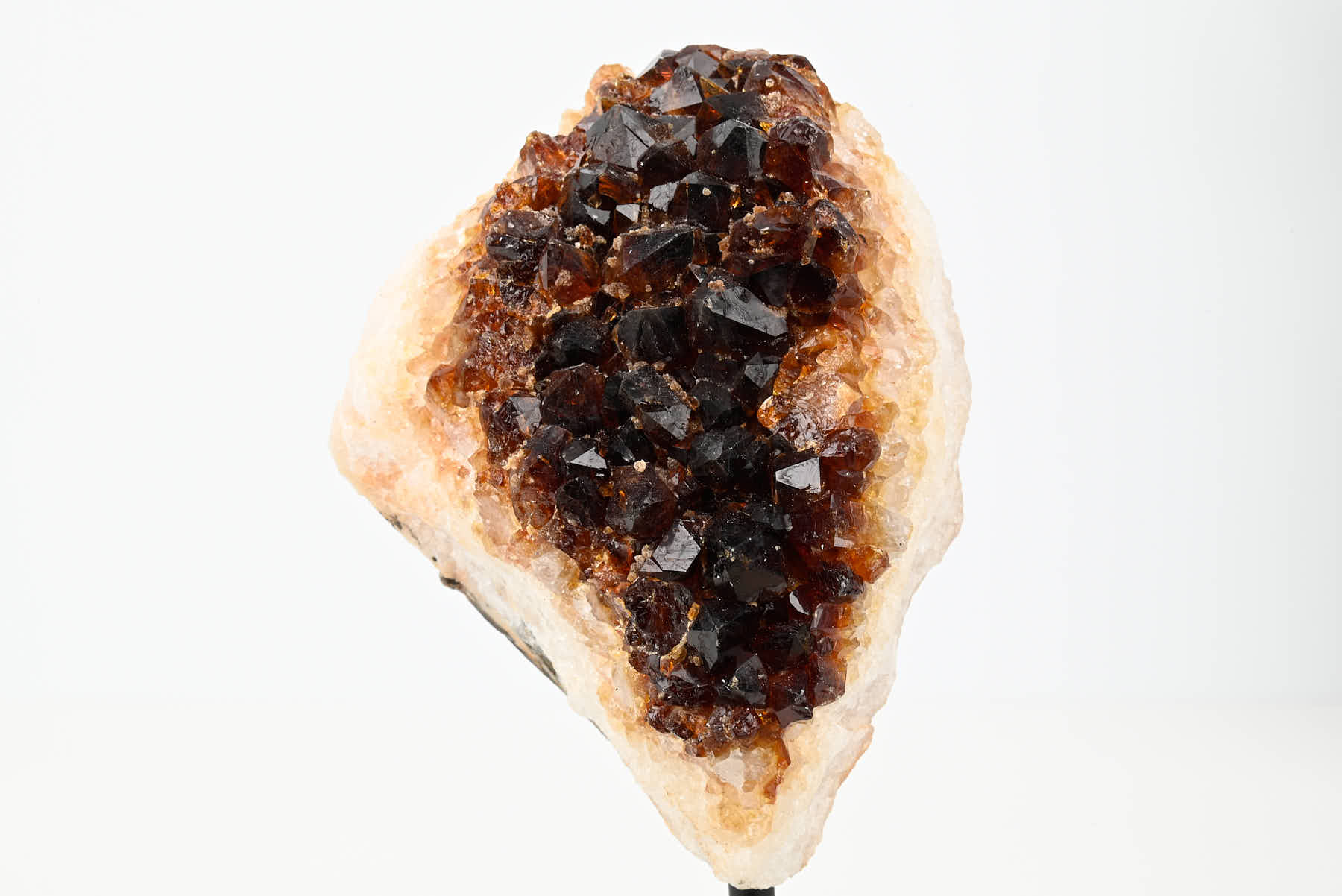 Extra Quality Citrine Cluster on Stand - Small 16cm Tall - #CLUSCI-63041