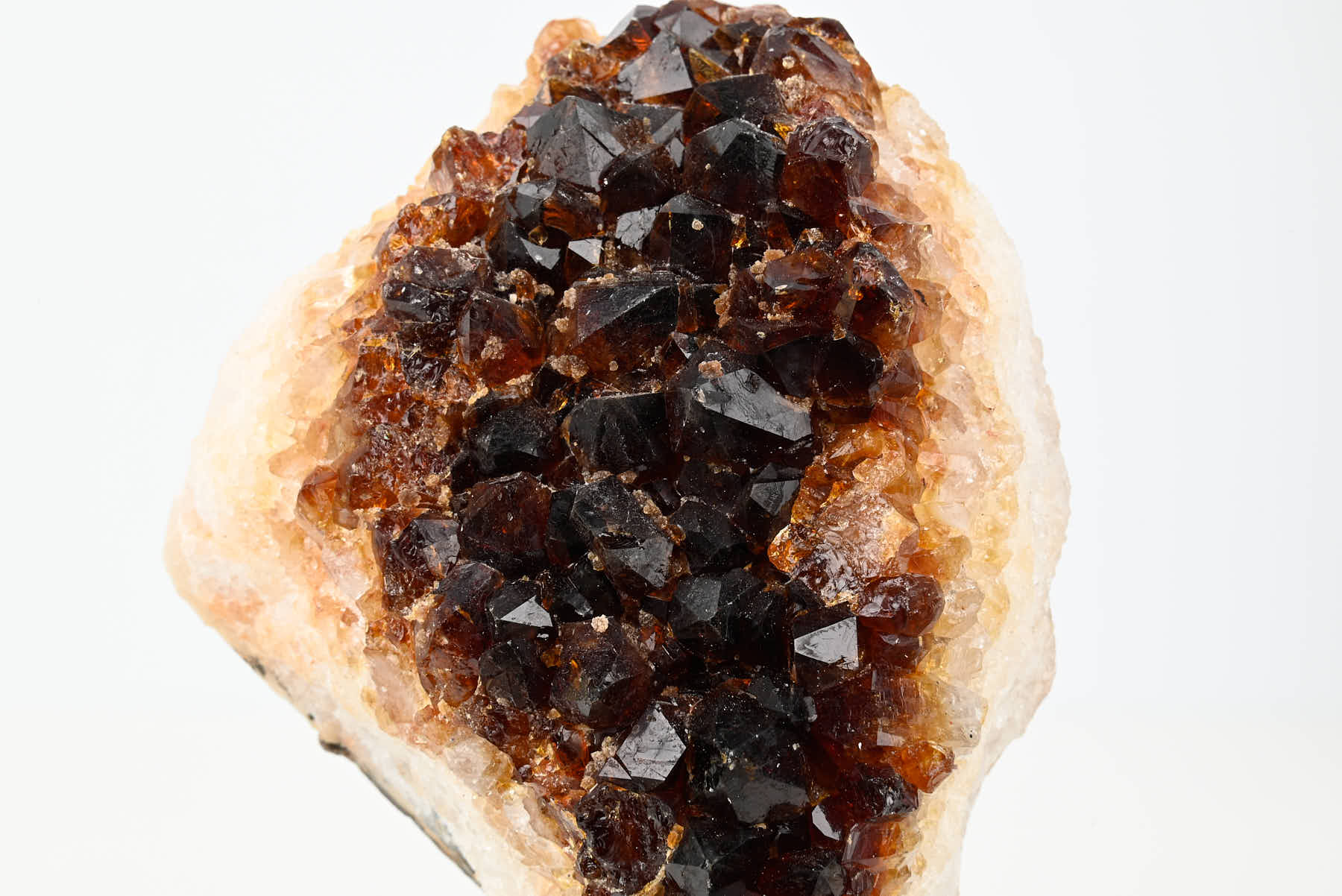 Extra Quality Citrine Cluster on Stand - Small 16cm Tall - #CLUSCI-63041