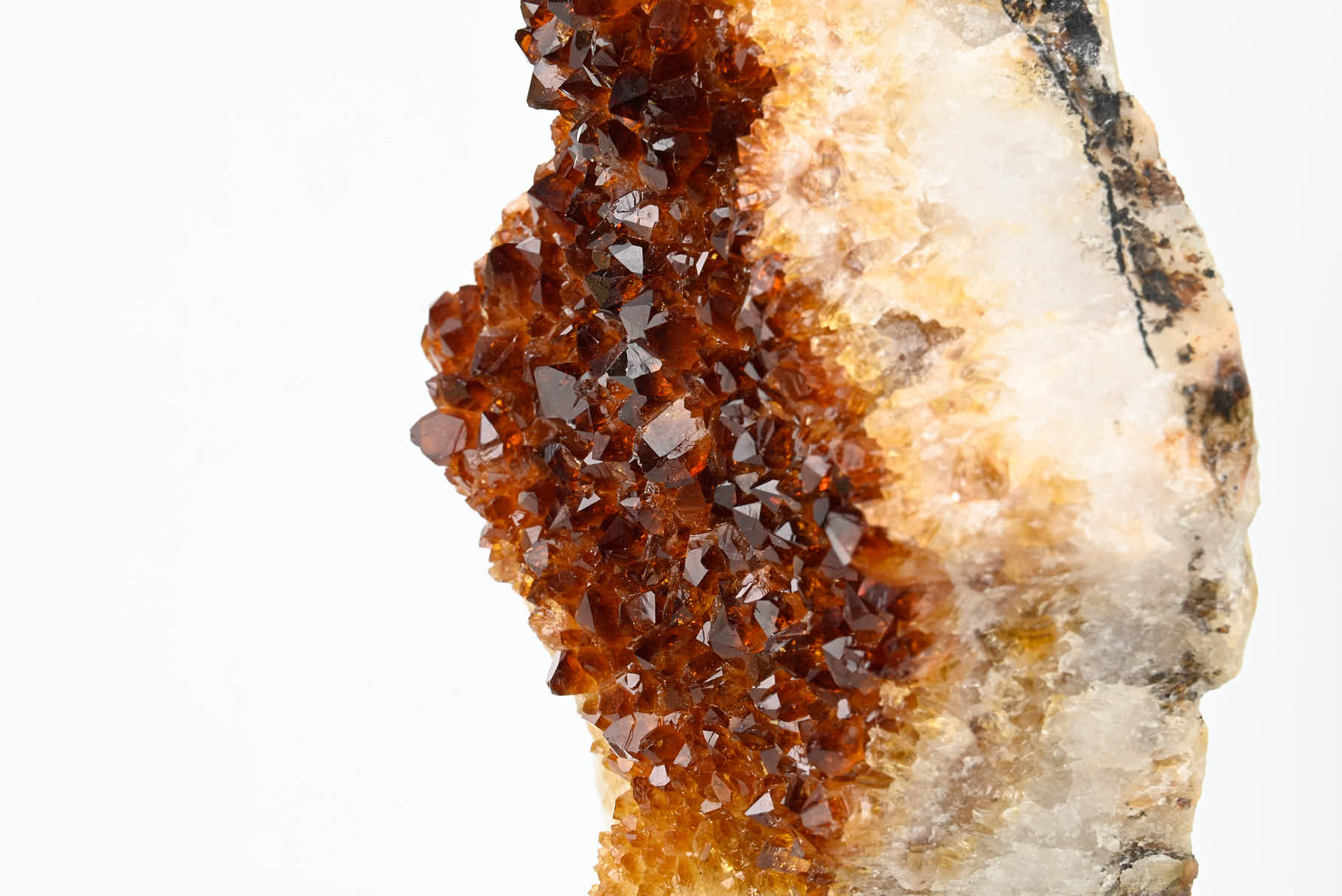 Extra Quality Citrine Cluster on Stand - Medium 21cm Tall - #CLUSCI-63045