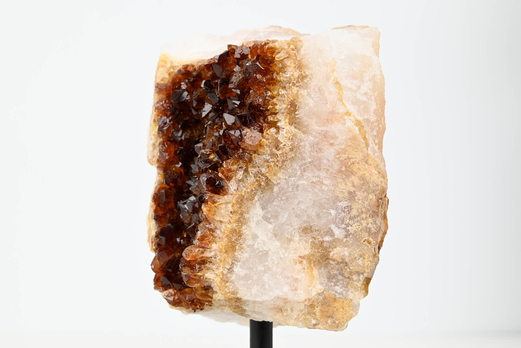 Extra Quality Citrine Cluster on Stand - Small 13cm Tall - #CLUSCI-63032