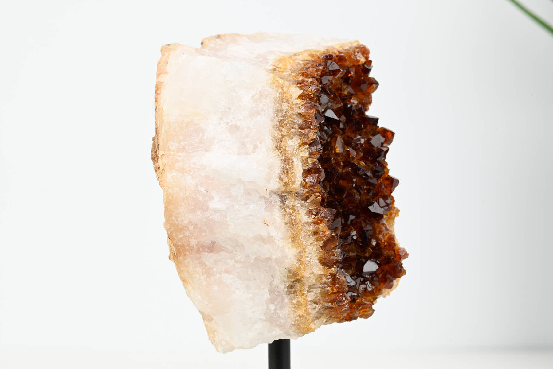 Extra Quality Citrine Cluster on Stand - Small 13cm Tall - #CLUSCI-63032