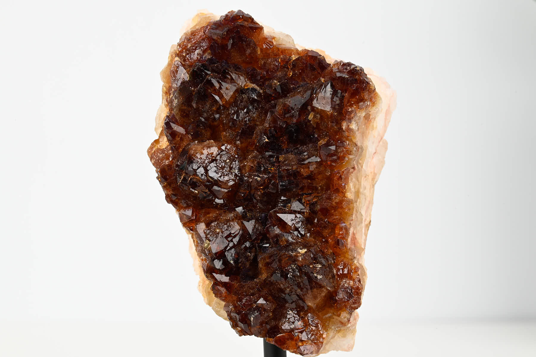 Extra Quality Citrine Cluster on Stand - Small 12cm Tall - #CLUSCI-63039
