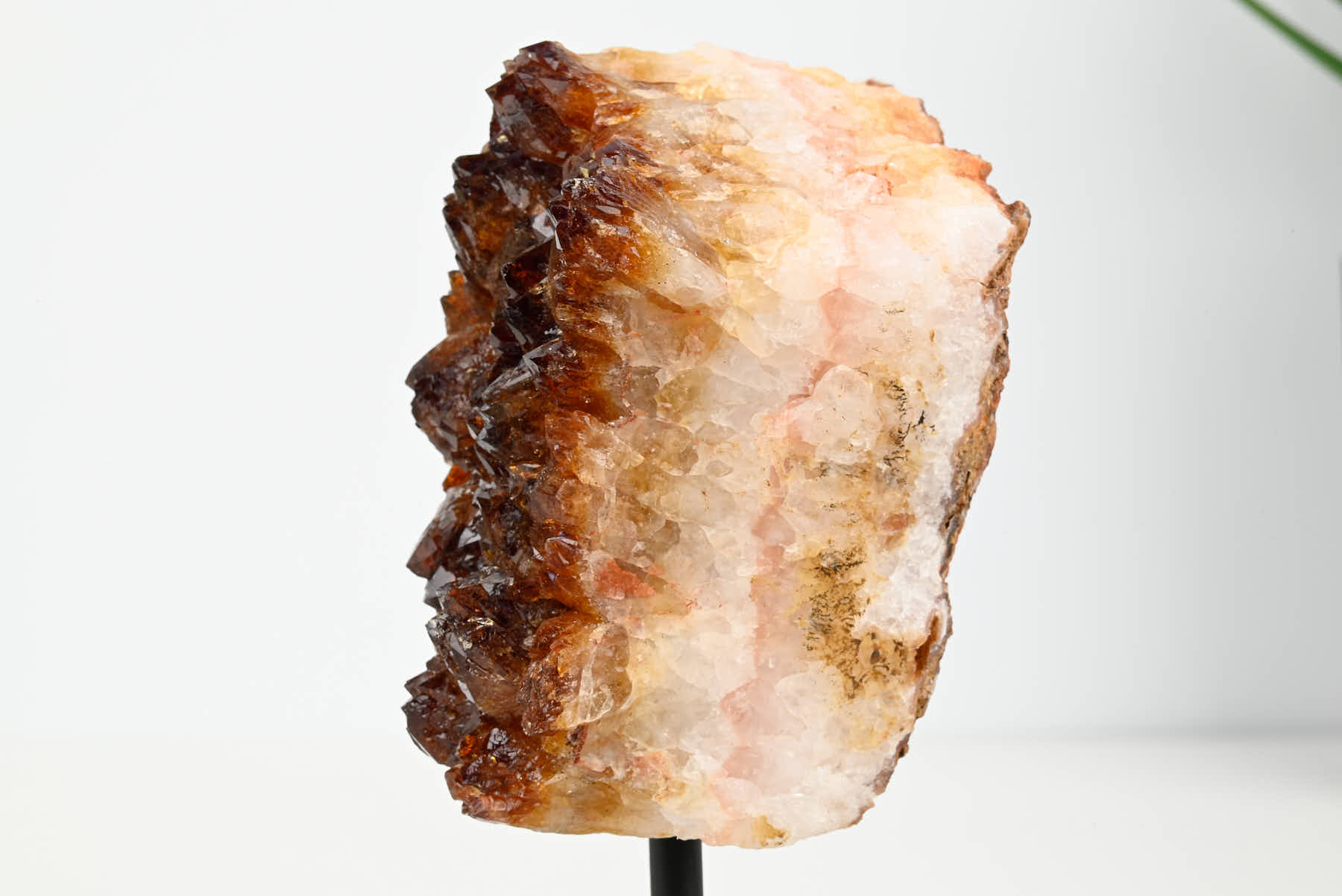 Extra Quality Citrine Cluster on Stand - Small 12cm Tall - #CLUSCI-63039