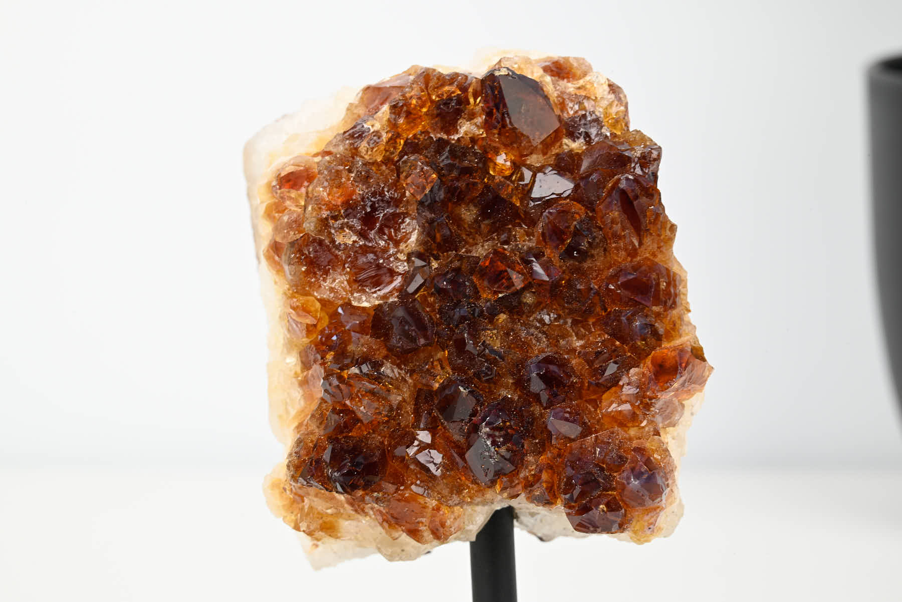 Extra Quality Citrine Cluster on Stand - Small 10cm Tall - #CLUSCI-63044