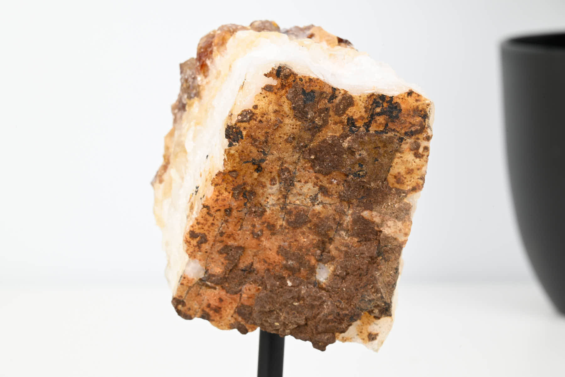 Extra Quality Citrine Cluster on Stand - Small 10cm Tall - #CLUSCI-63044