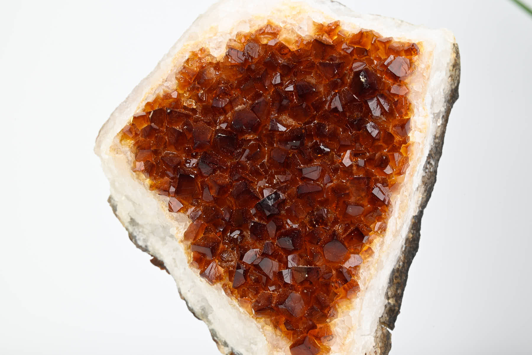 Extra Quality Citrine Cluster on Stand - Small 14cm Tall - #CLUSCI-63037