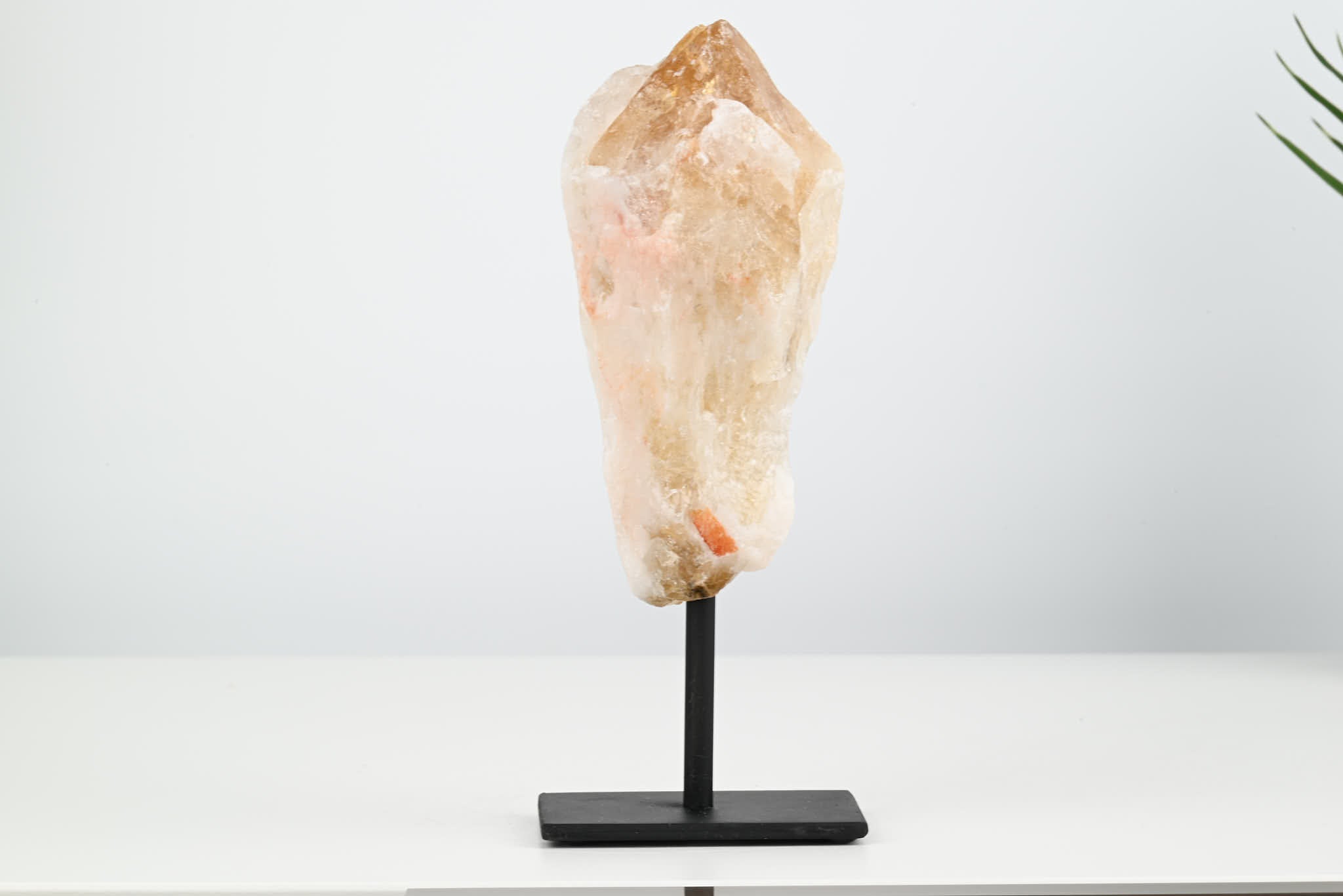 Citrine Cluster on Stand - Small 19cm Tall - #CLUSCI-63003