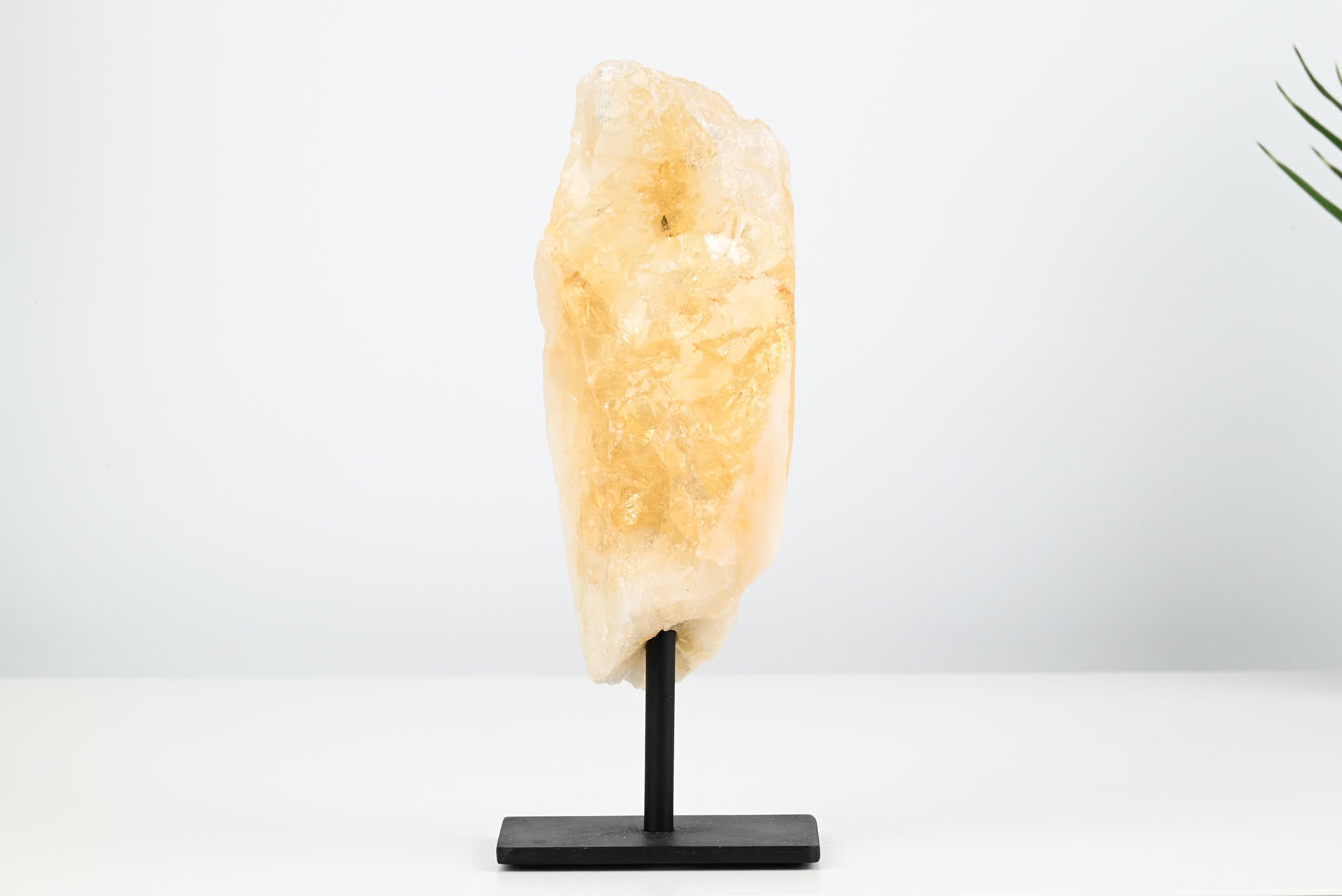 Citrine Cluster on Stand - Small 18cm Tall - #CLUSCI-63004