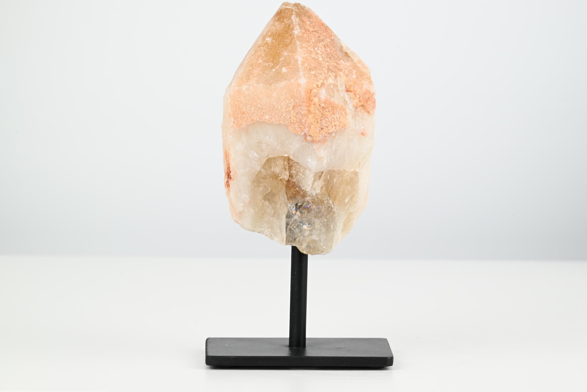 Citrine Cluster on Stand - Small 15cm Tall - #CLUSCI-63007