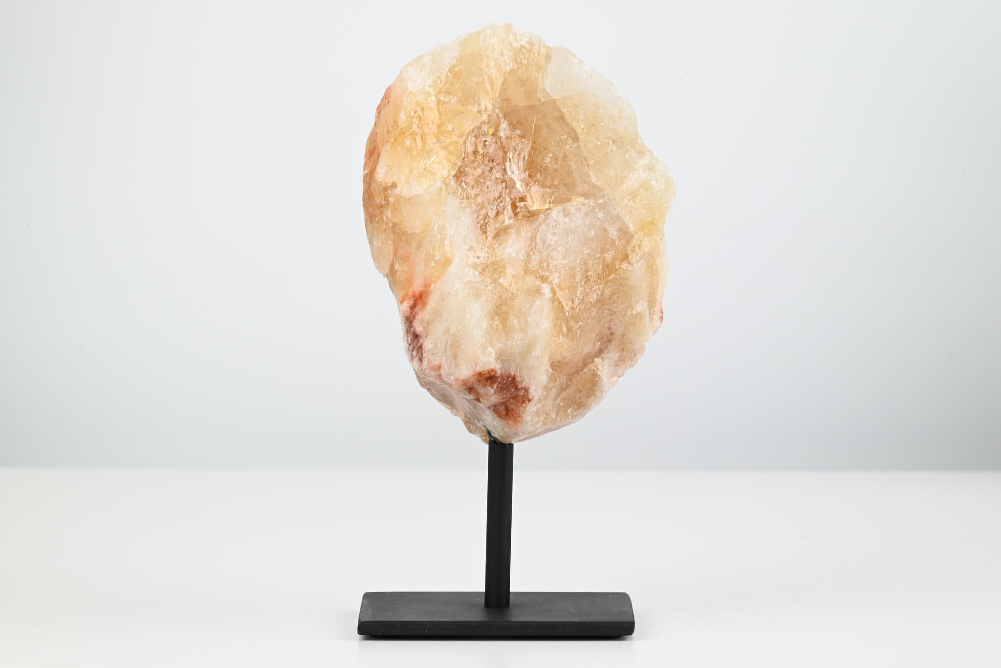 Citrine Cluster on Stand - Small 16cm Tall - #CLUSCI-63008