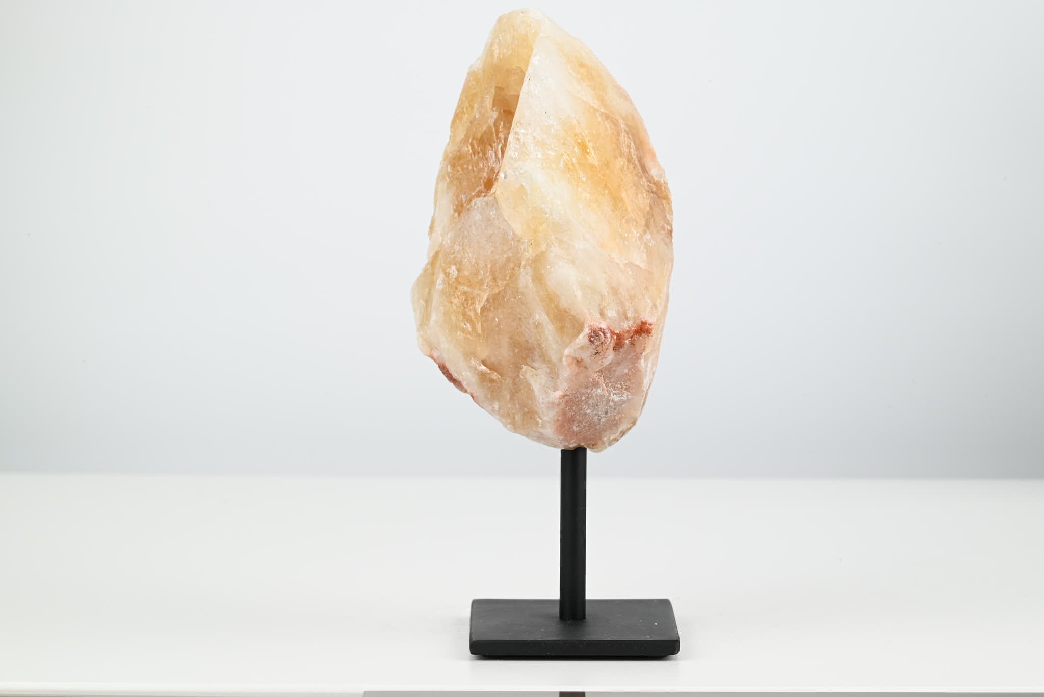 Citrine Cluster on Stand - Small 16cm Tall - #CLUSCI-63008