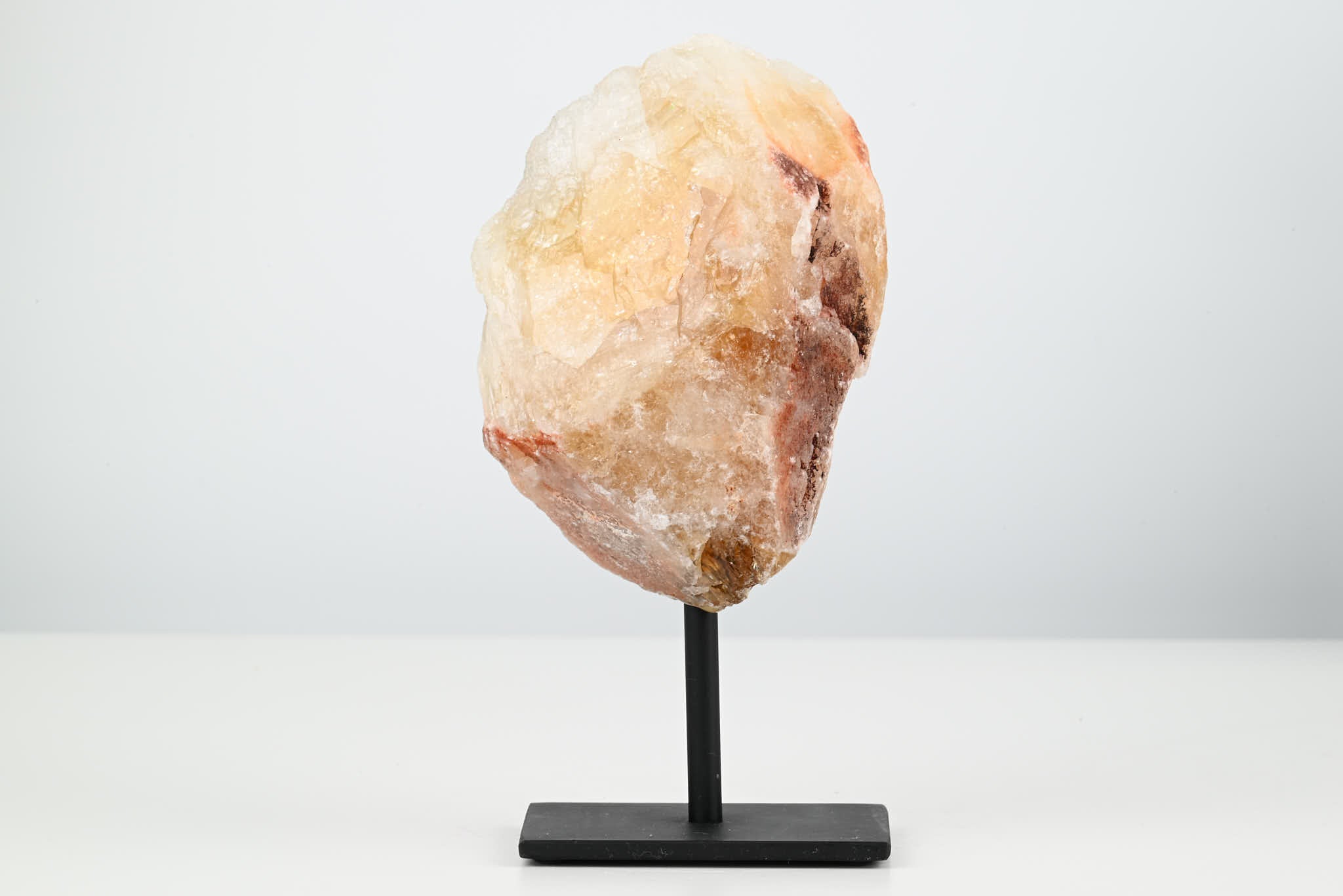 Citrine Cluster on Stand - Small 16cm Tall - #CLUSCI-63008