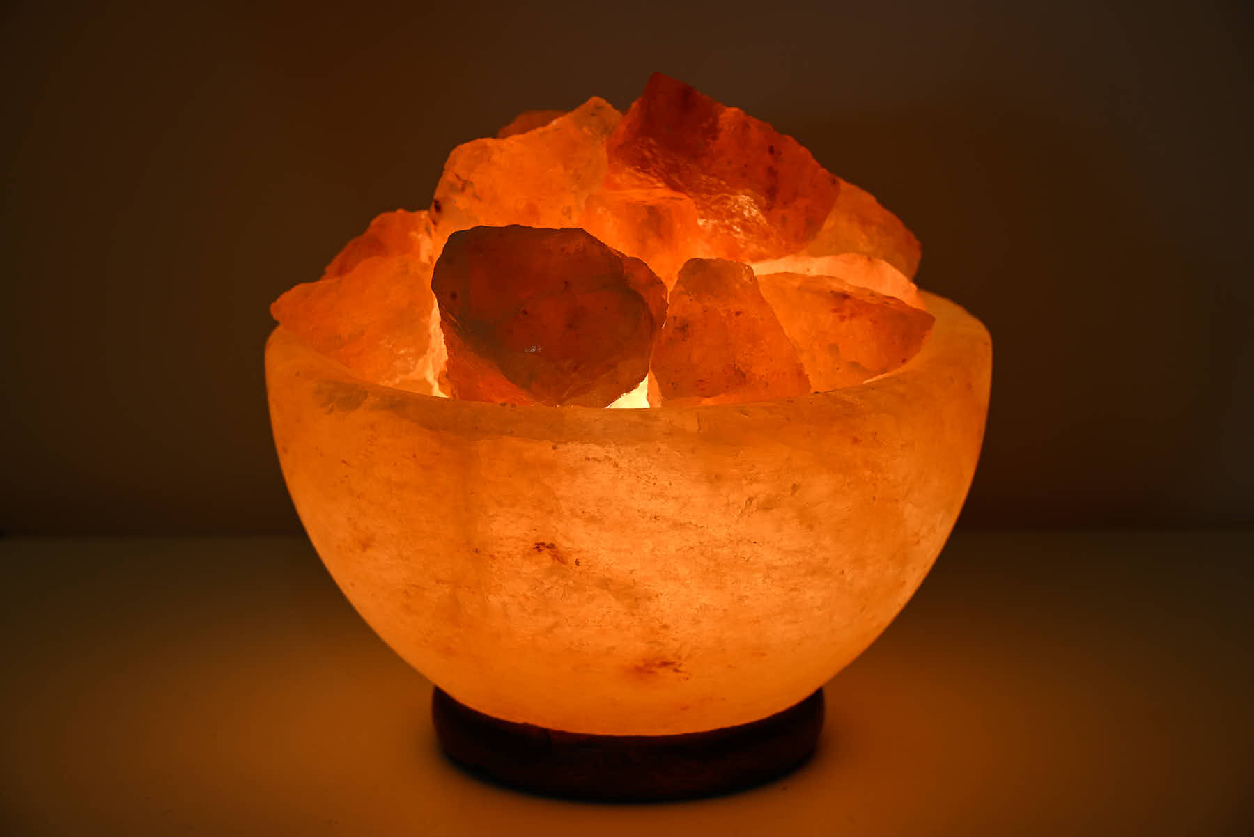 Salt Rocks Decor Firebowl Salt Lamp - Rocks – Gemstone Creations Australia