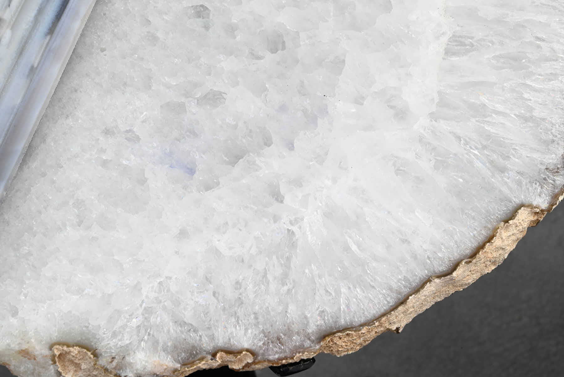 Natural Agate Sidetable - 56cm Tall - #TANATU-15001
