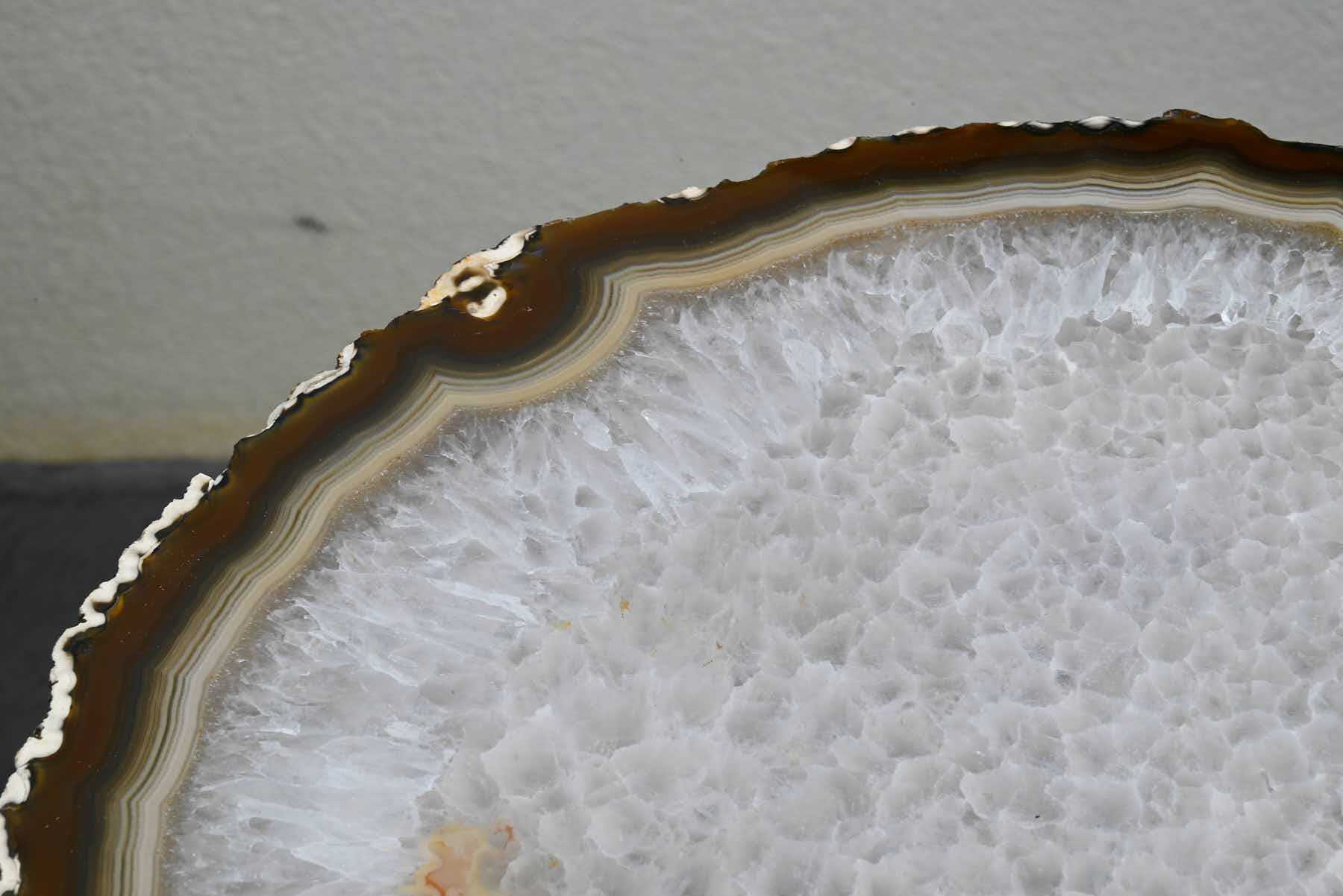 Natural Agate Sidetable - 56cm Tall - #TANATU-15002