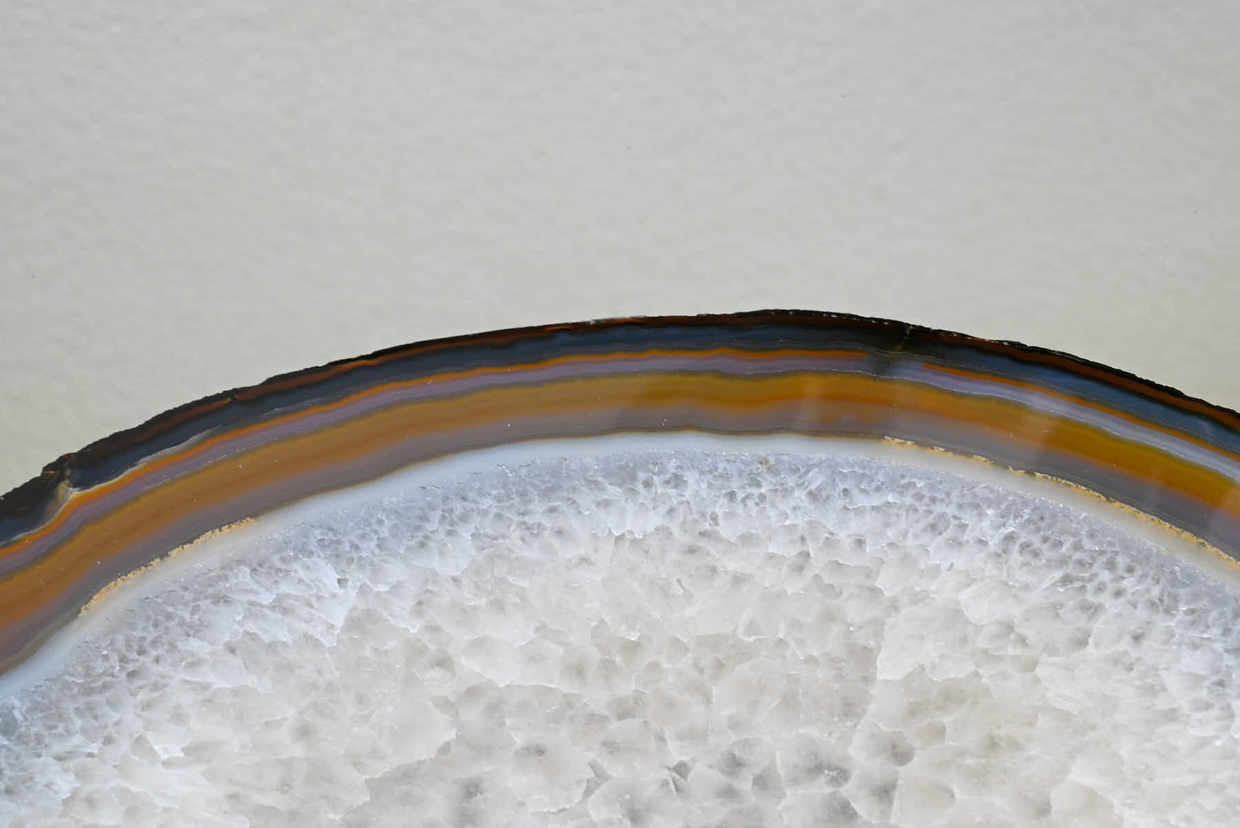 Natural Agate Sidetable - 56cm Tall - #TANATU-15003