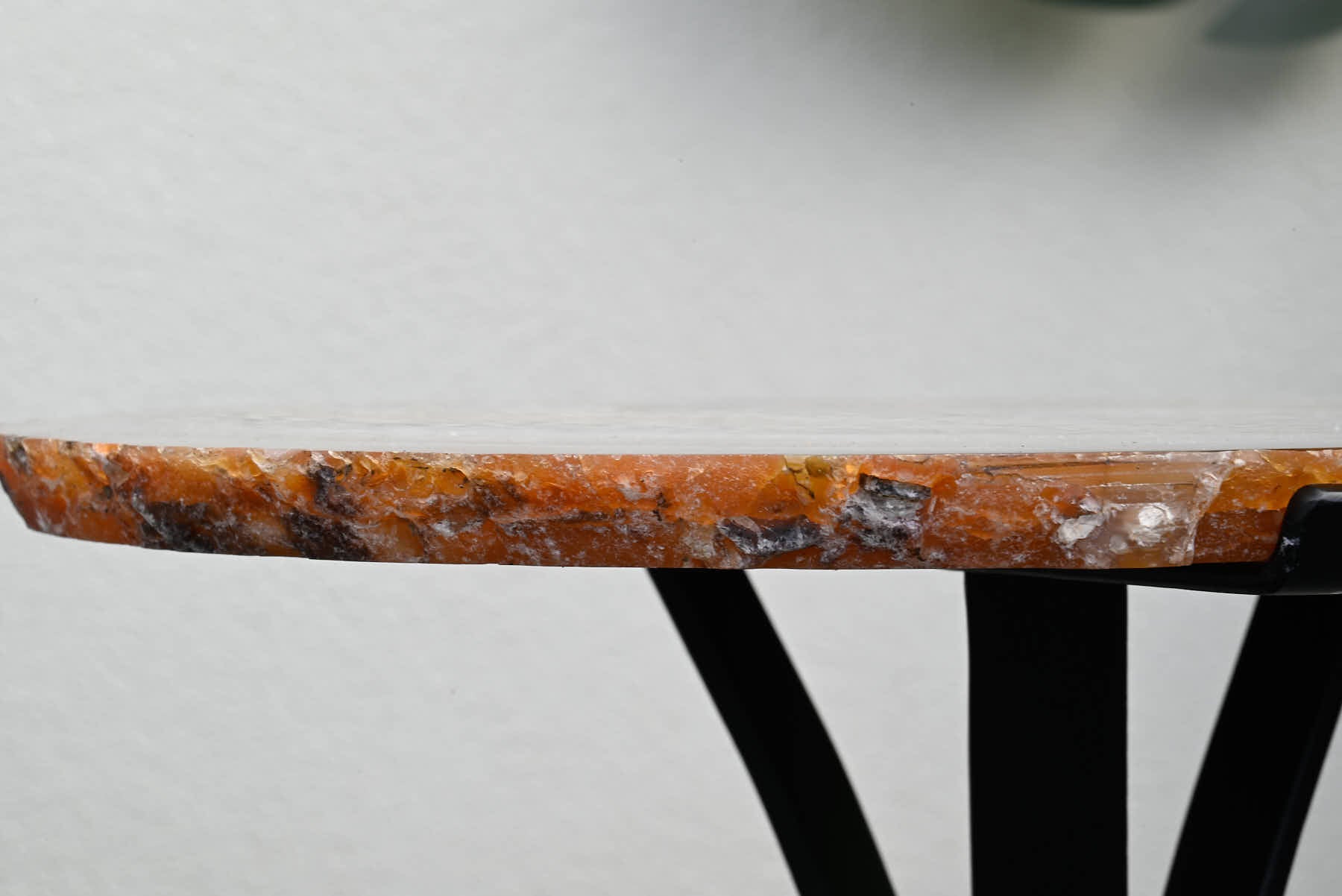 Natural Agate Sidetable - 56cm Tall - #TANATU-15005