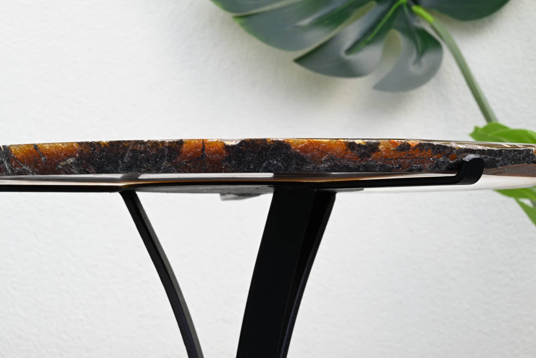 Natural Agate Sidetable - 56cm Tall - #TANATU-15006