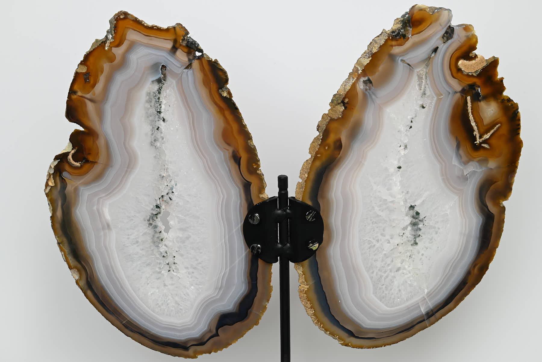 Natural Agate Butterfly on Stand - 2.54kg and 43cm Tall - #BUNATU-10008