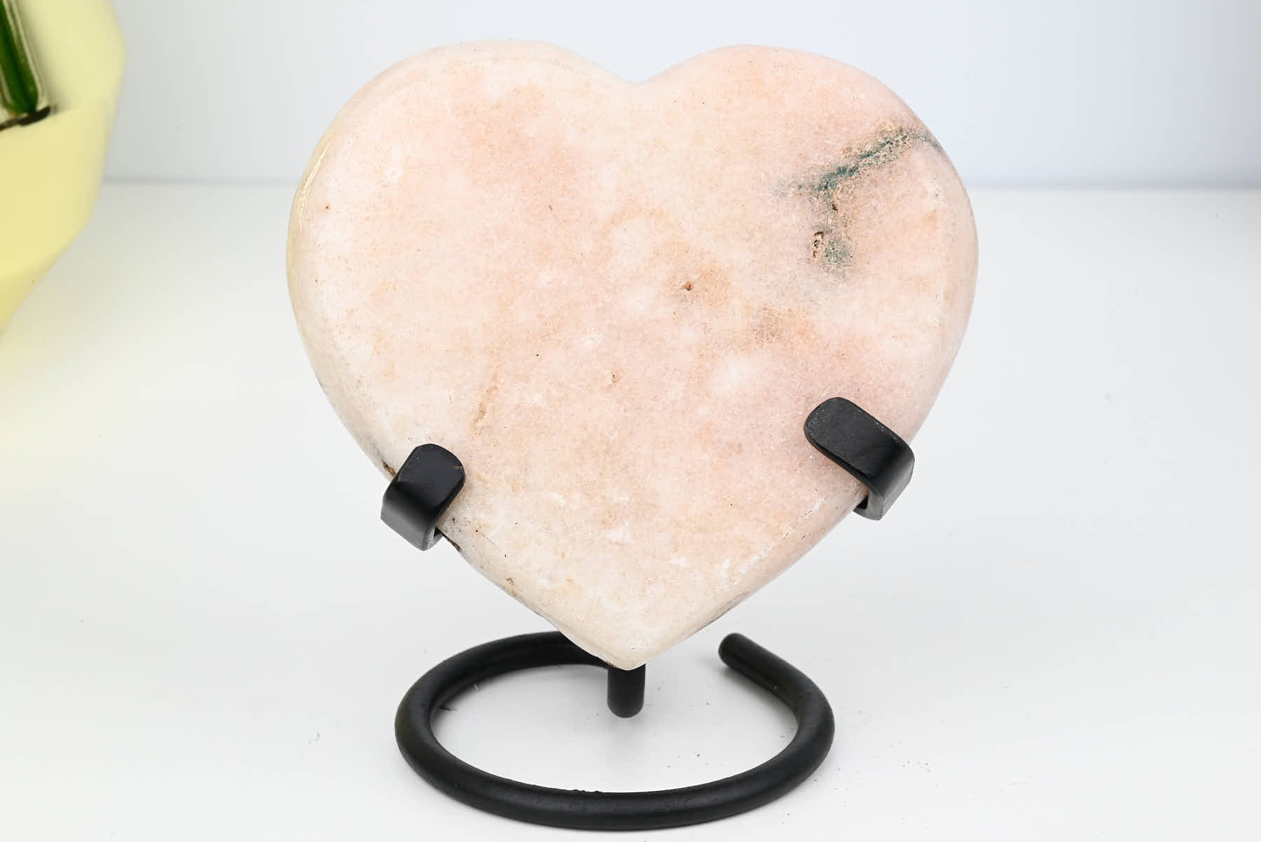 Extra Quality Pink Amethyst Heart - 0.84kg, 13cm high - #HTPINK-34027