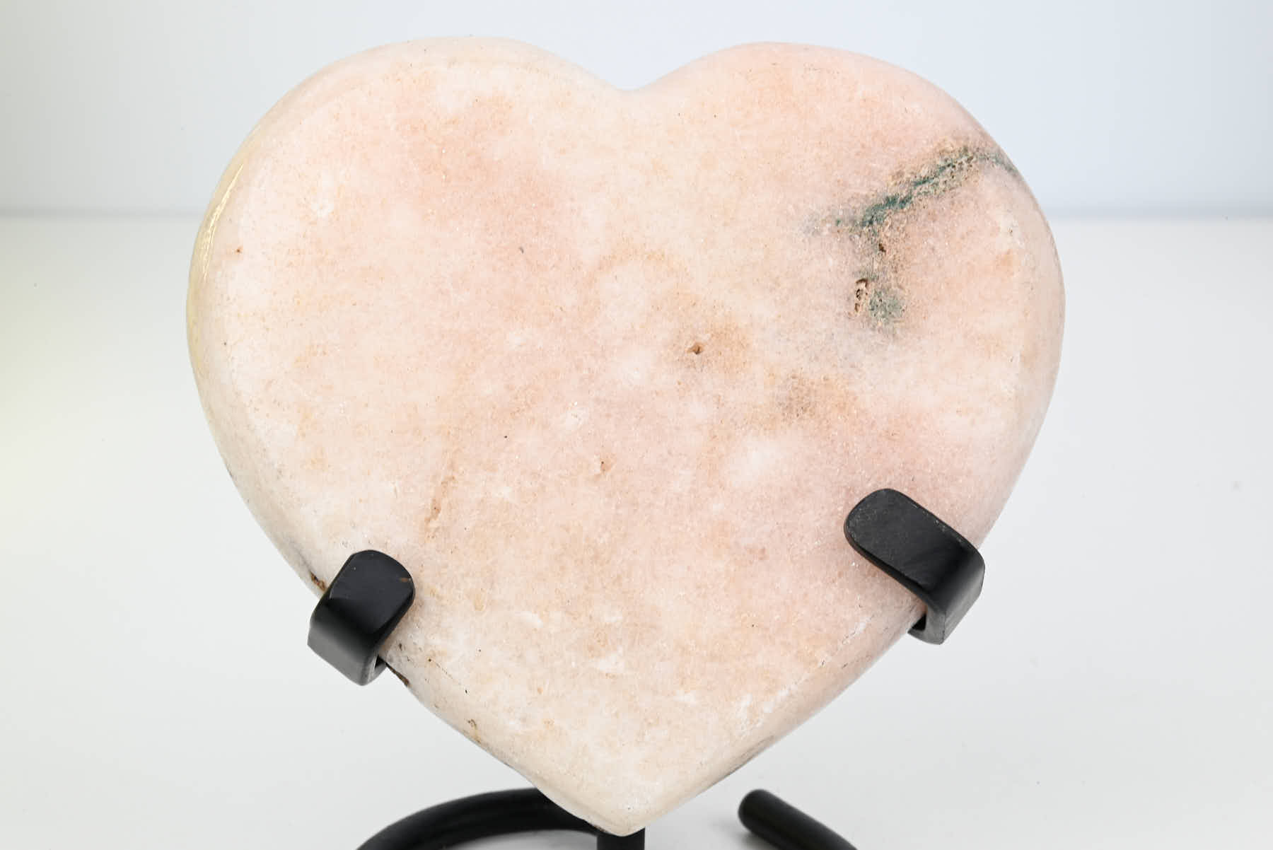Extra Quality Pink Amethyst Heart - 0.84kg, 13cm high - #HTPINK-34027
