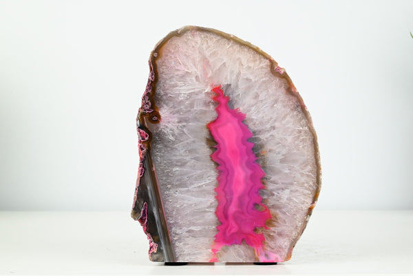 Pink Agate Night Lamp - 17cm tall - #LAPINK-38008