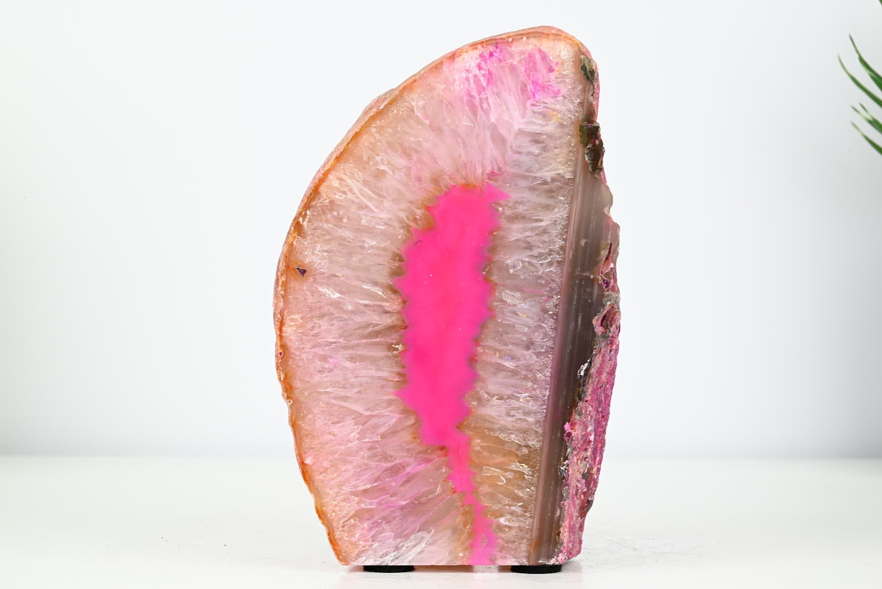 Pink Agate Night Lamp - 17cm tall - #LAPINK-38036