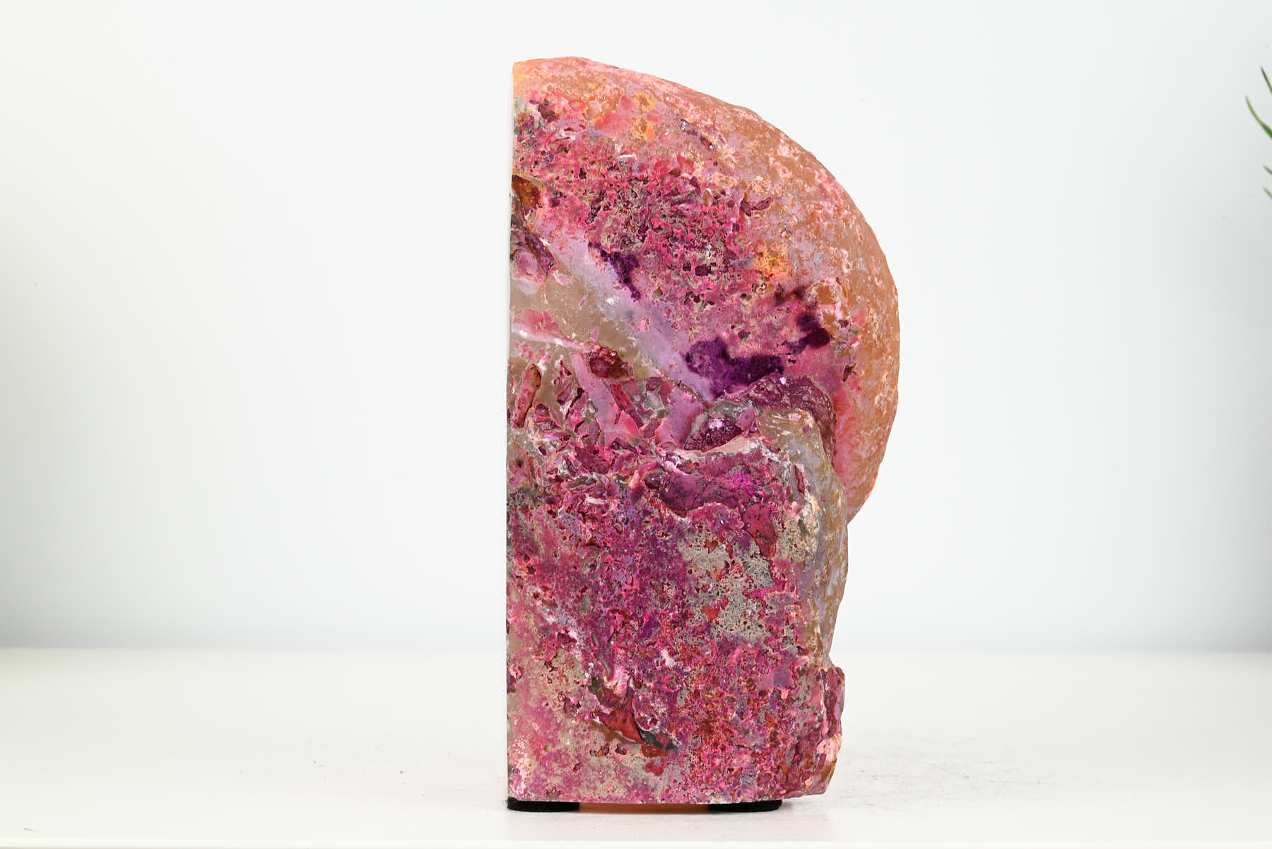 Pink Agate Night Lamp - 17cm tall - #LAPINK-38036