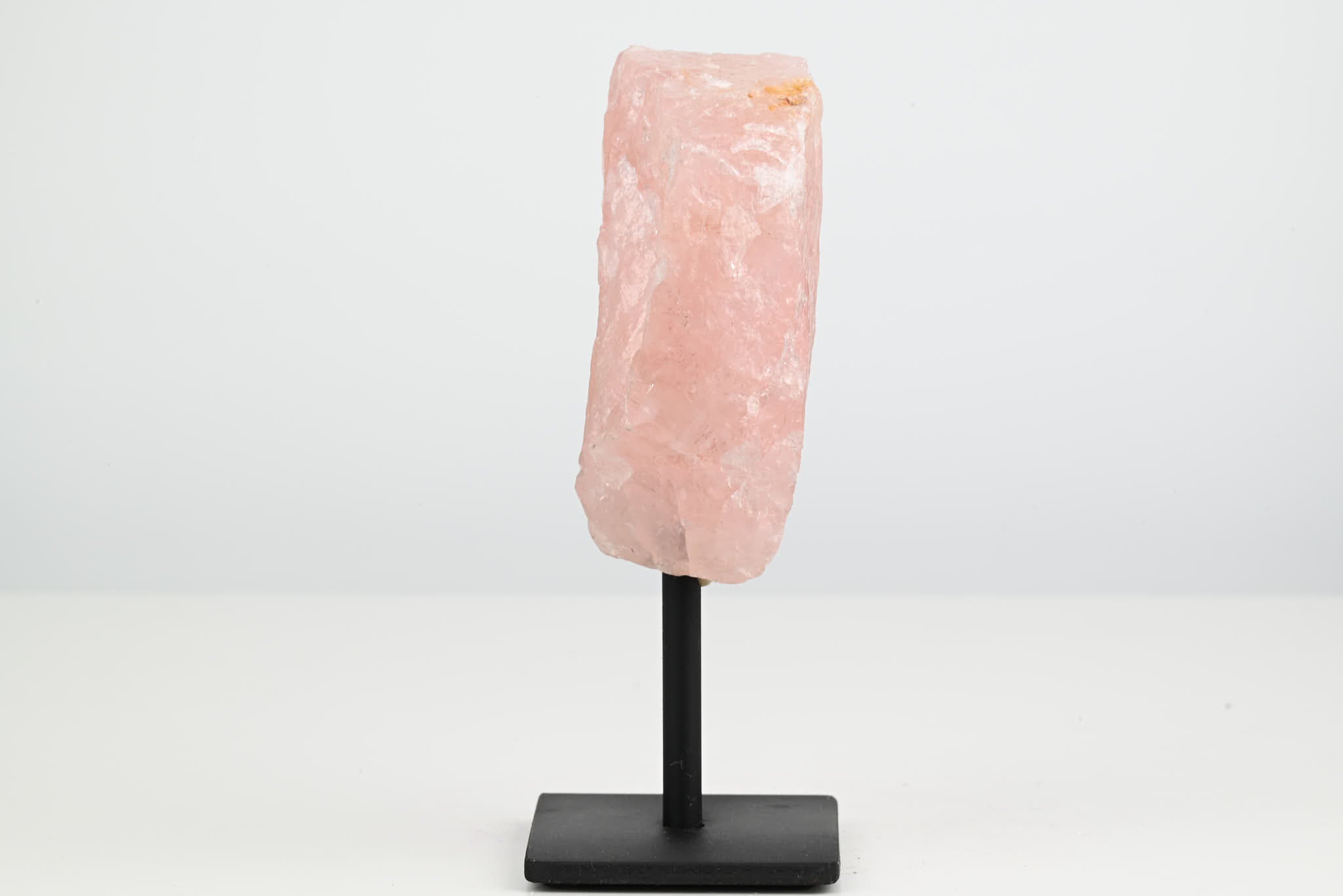 Rose Quartz Cluster on Stand - Small 14cm Tall - #CLUSRO-63003