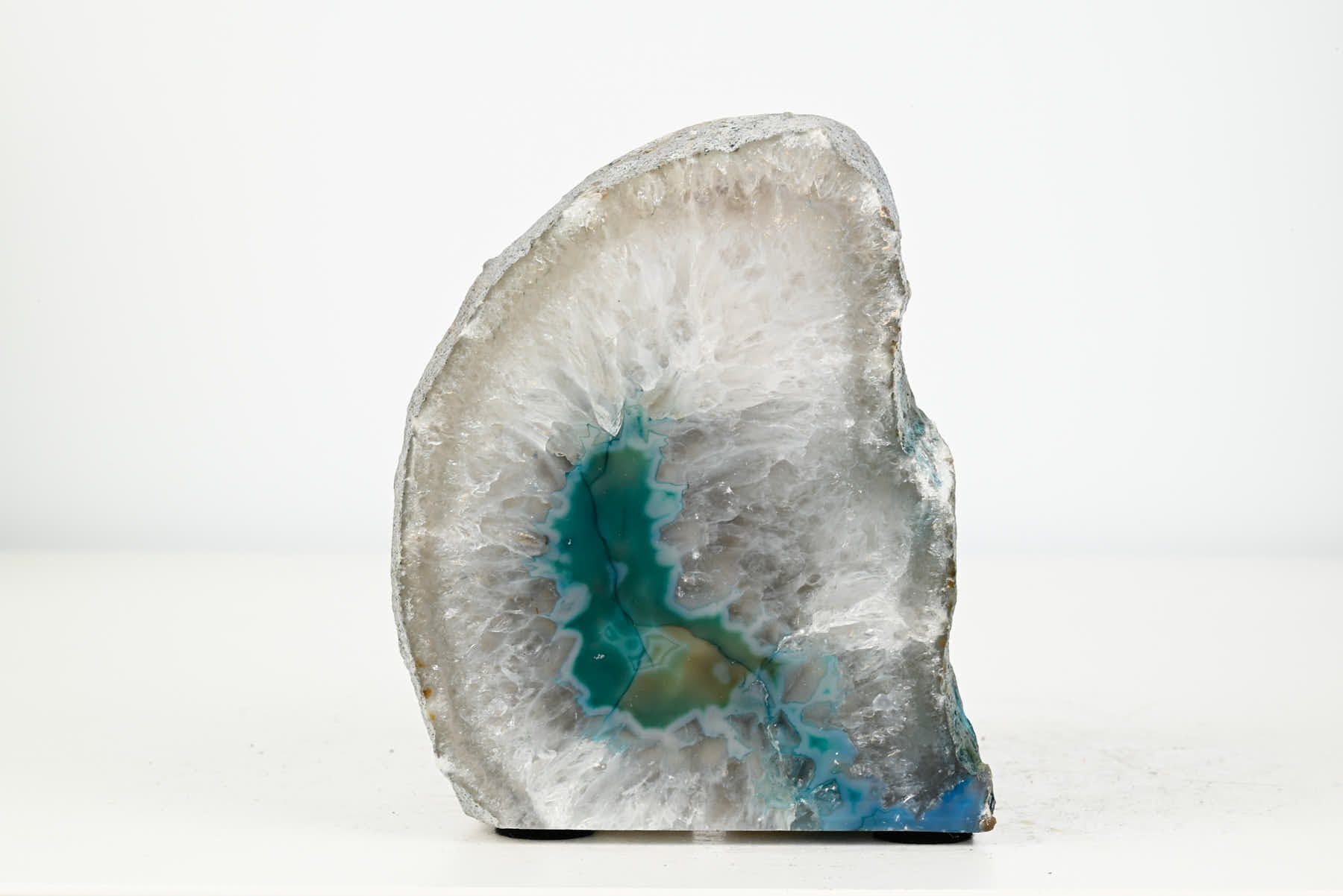 Teal Agate Night Lamp - 12cm tall - #LATEAL-38060