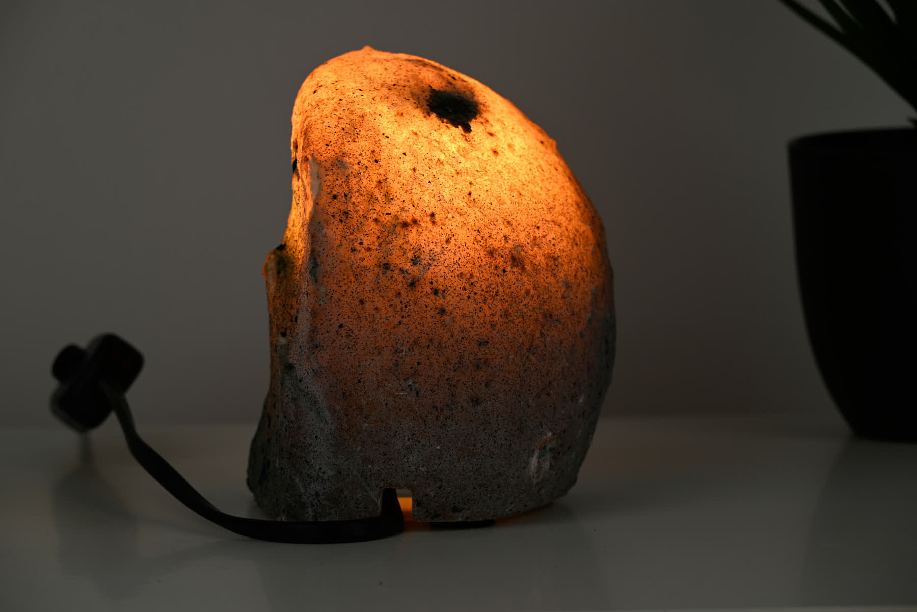 Teal Agate Night Lamp - 12cm tall - #LATEAL-38060